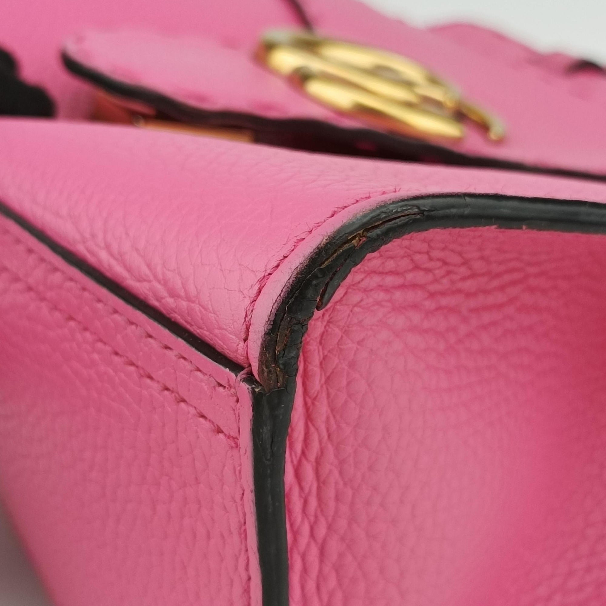Secondhand Gucci GG Marmont Pink Leather 442622 shoulderbag | stylenewstar