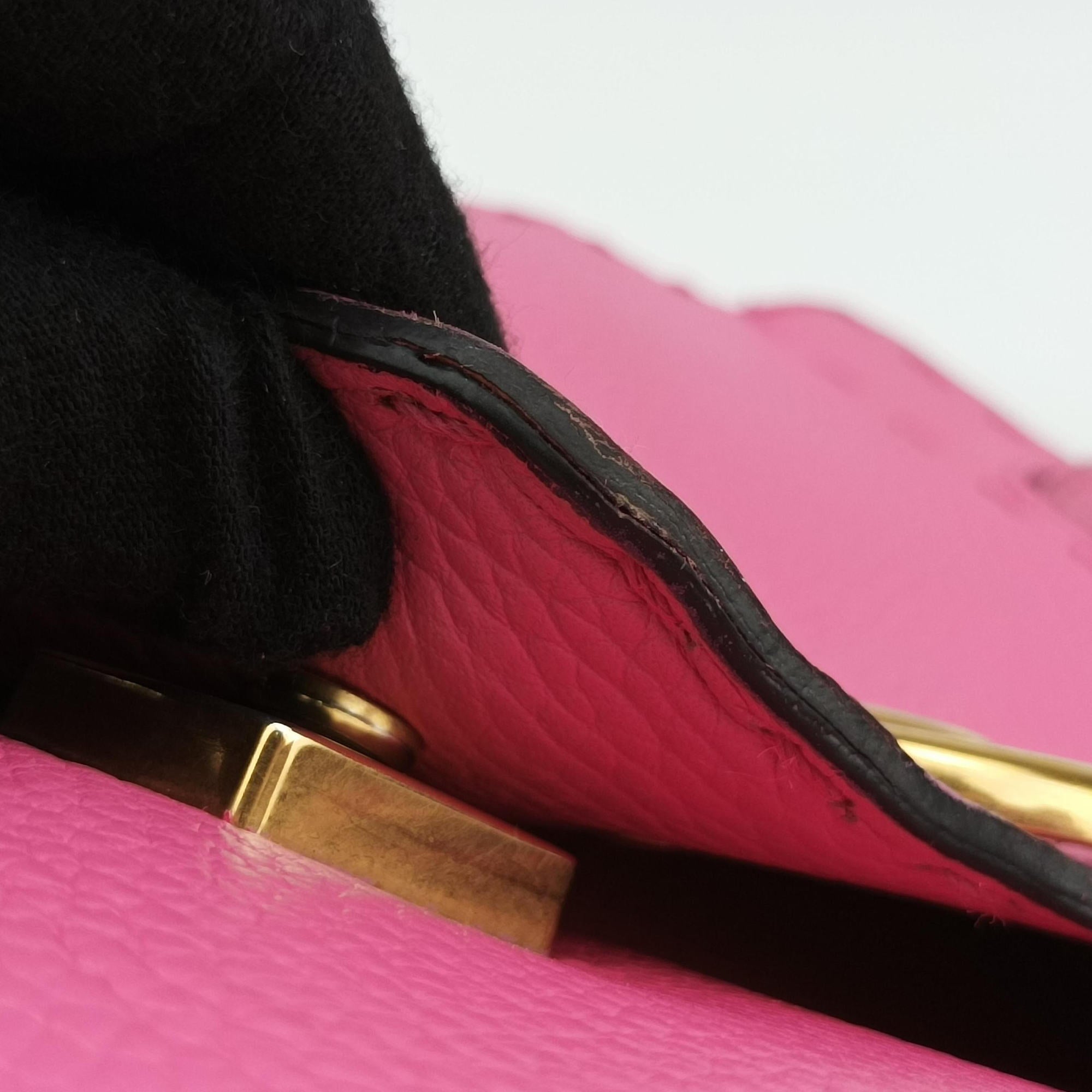 Secondhand Gucci GG Marmont Pink Leather 442622 shoulderbag | stylenewstar