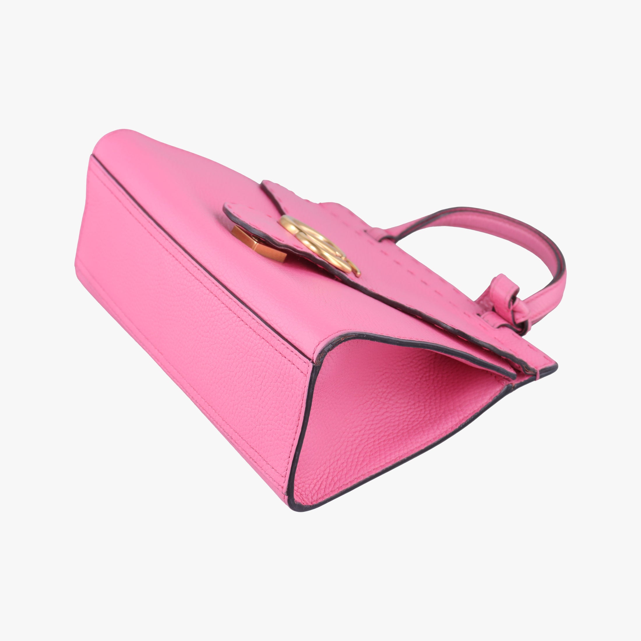 Secondhand Gucci GG Marmont Pink Leather 442622 shoulderbag | stylenewstar