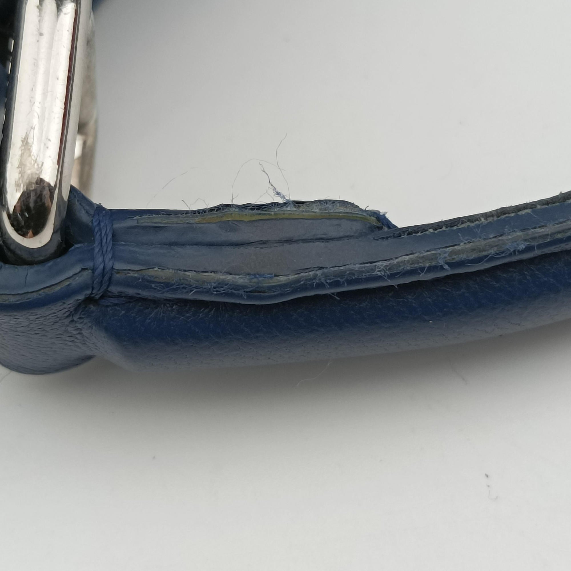 Secondhand Fendi PEEKABOO mini Blue Leather 8BN244 shoulderbag | stylenewstar