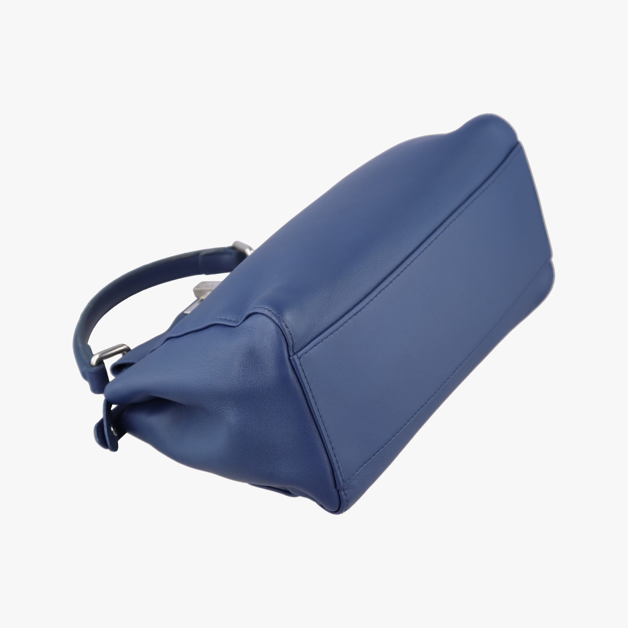Secondhand Fendi PEEKABOO mini Blue Leather 8BN244 shoulderbag | stylenewstar