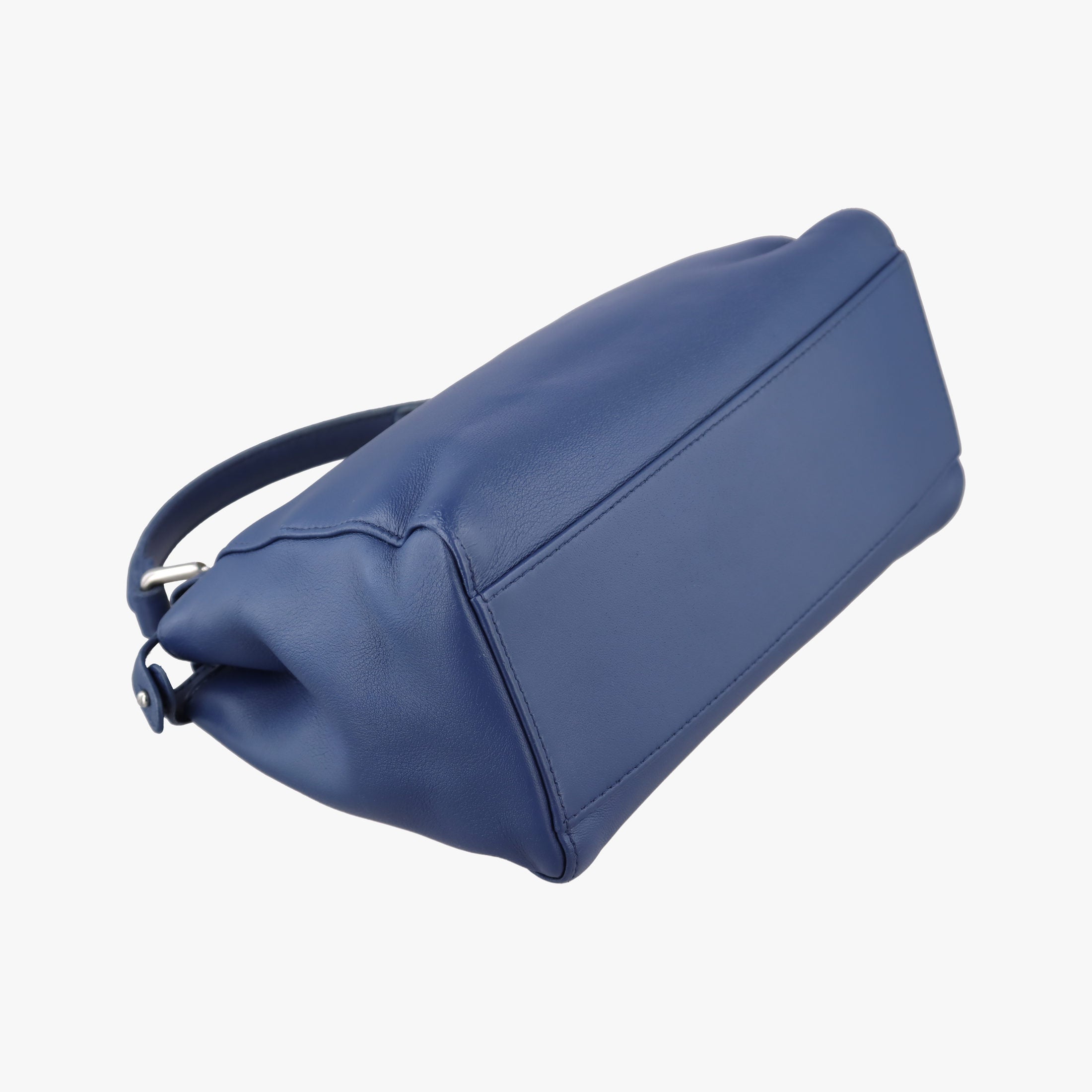 Secondhand Fendi PEEKABOO mini Blue Leather 8BN244 shoulderbag | stylenewstar