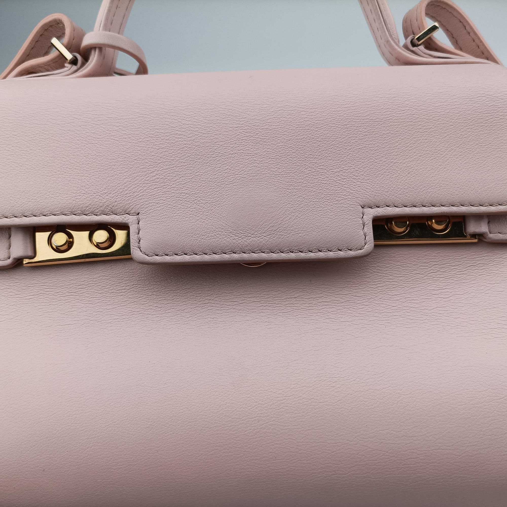 Pre-owned Delvaux Tampete Pink Leather  shoulderbag | stylenewstar