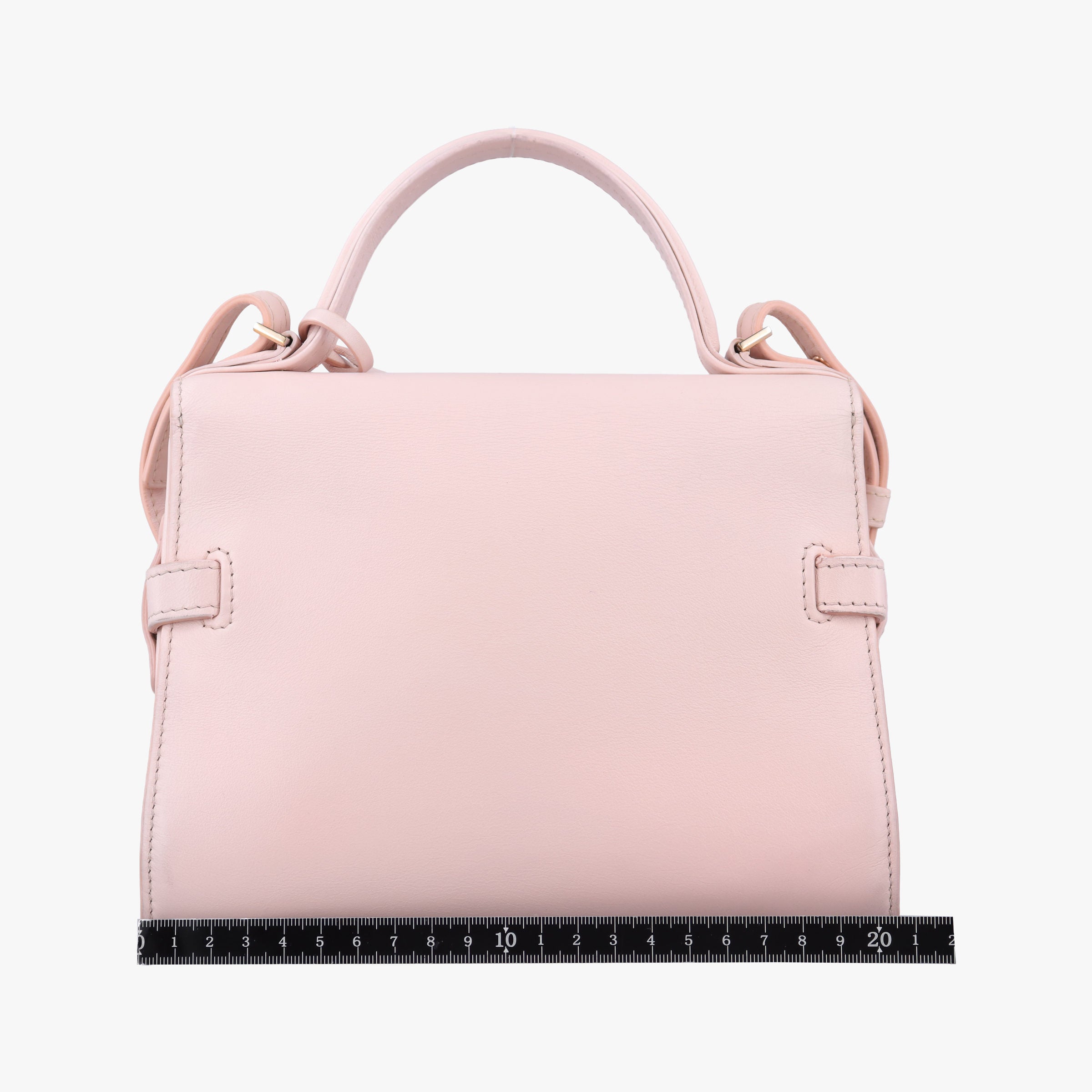 Pre-owned Delvaux Tampete Pink Leather  shoulderbag | stylenewstar