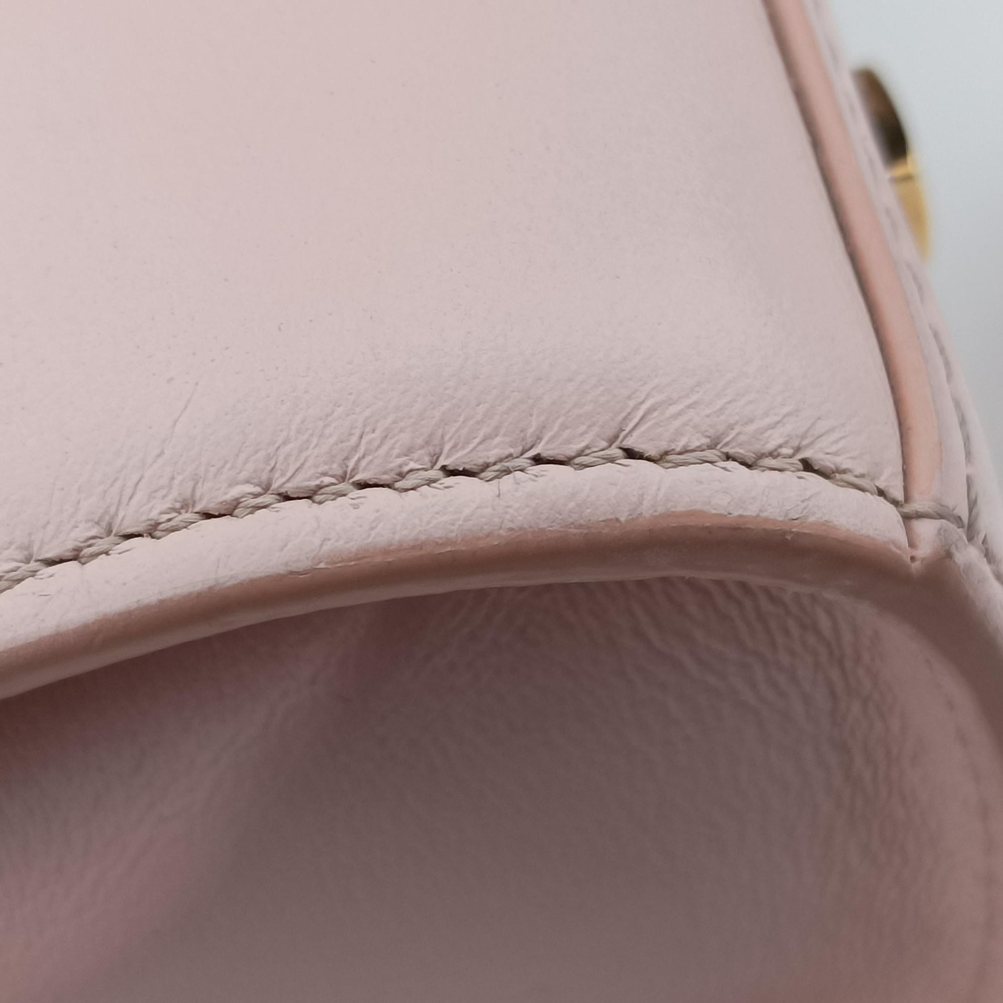 Pre-owned Delvaux Tampete Pink Leather  shoulderbag | stylenewstar