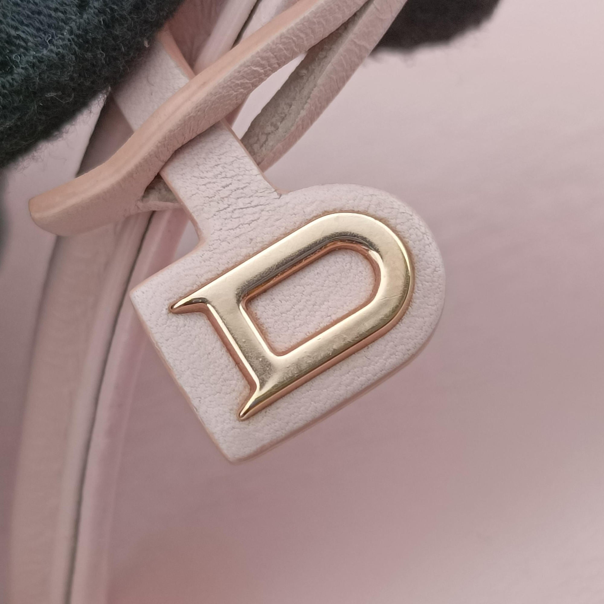 Pre-owned Delvaux Tampete Pink Leather  shoulderbag | stylenewstar
