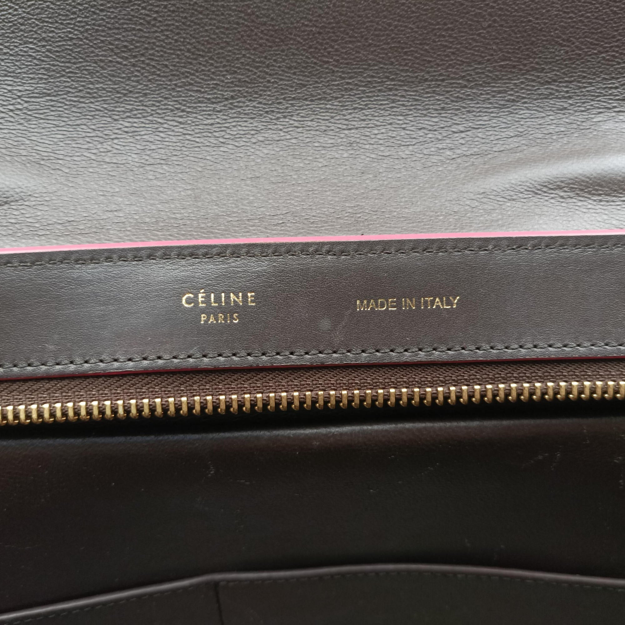 Secondhand Celine Trapeze Black Leather  handbag | stylenewstar