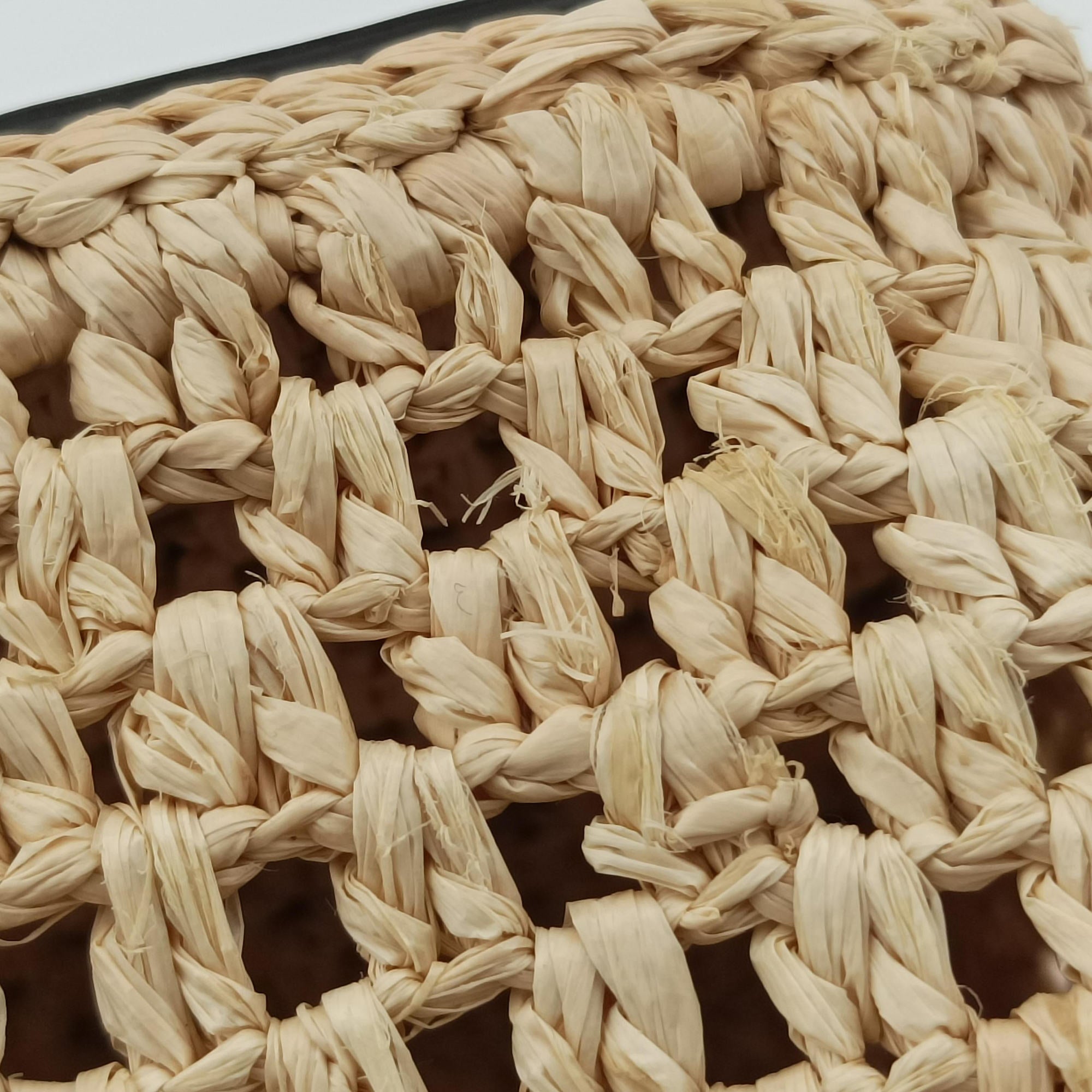 Pre-owned Louis Vuitton Noé Purse Beige x Brown natural raffia M83521 shoulderbag | stylenewstar