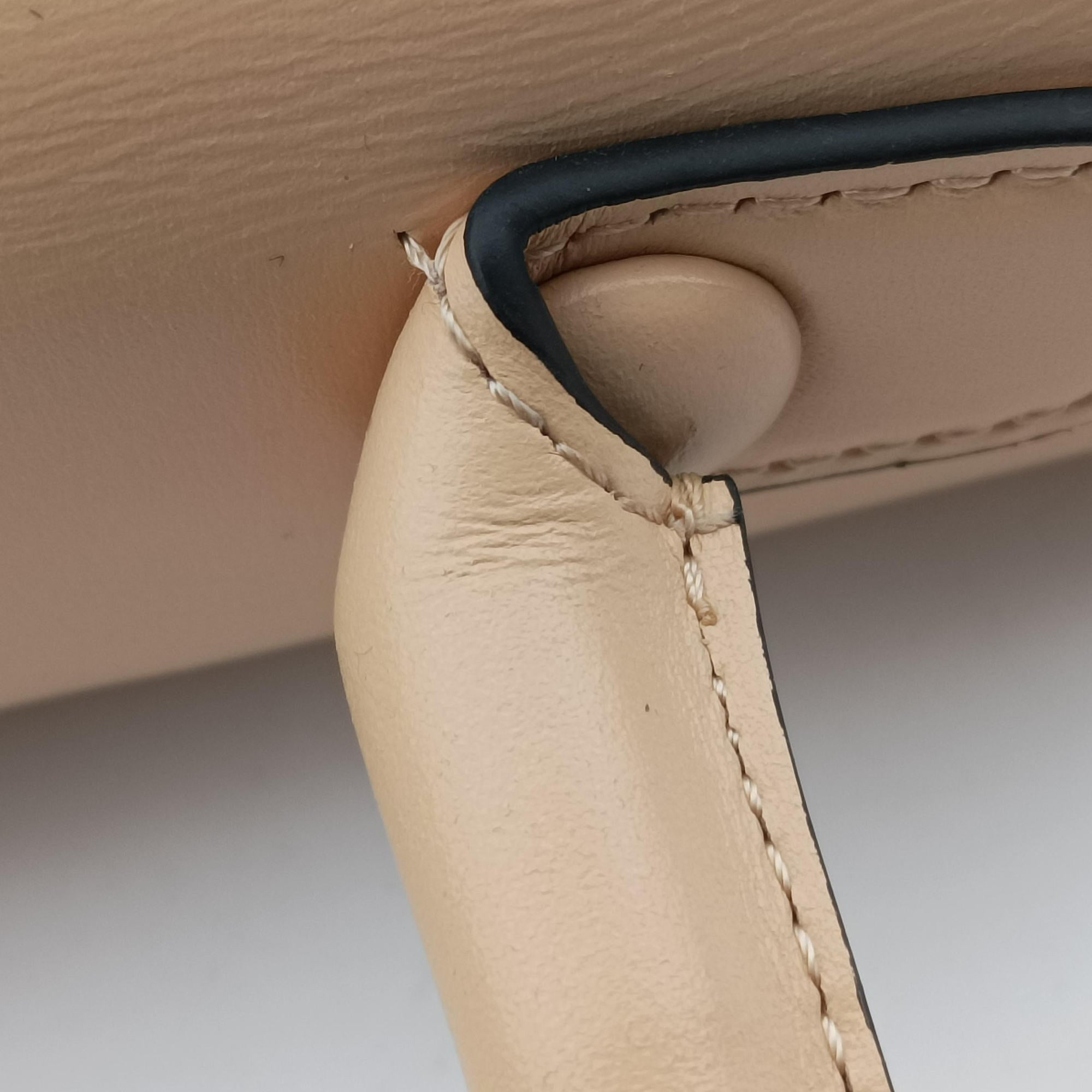 Pre-owned Delvaux Brillant Beige Leather  shoulderbag | stylenewstar