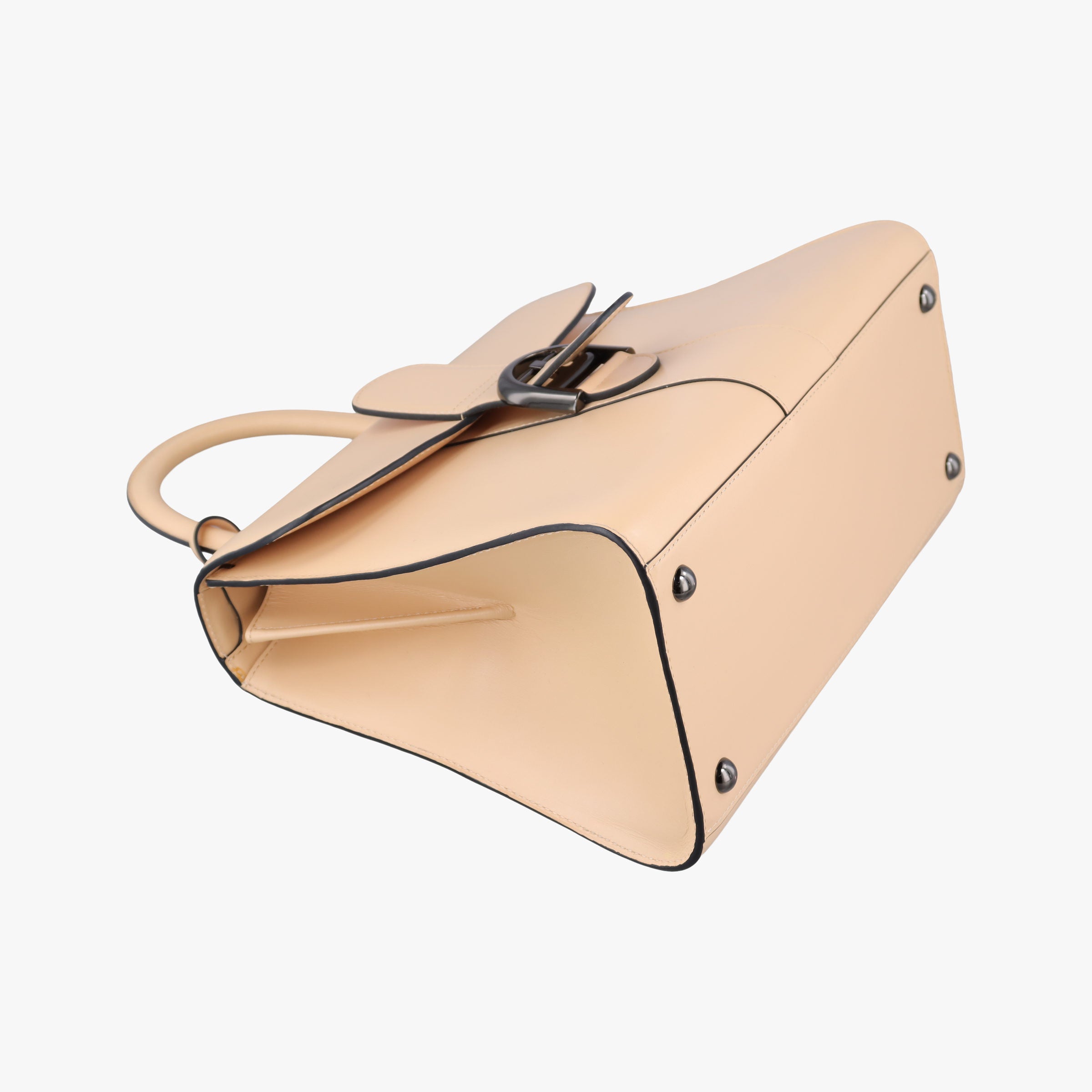 Pre-owned Delvaux Brillant Beige Leather  shoulderbag | stylenewstar