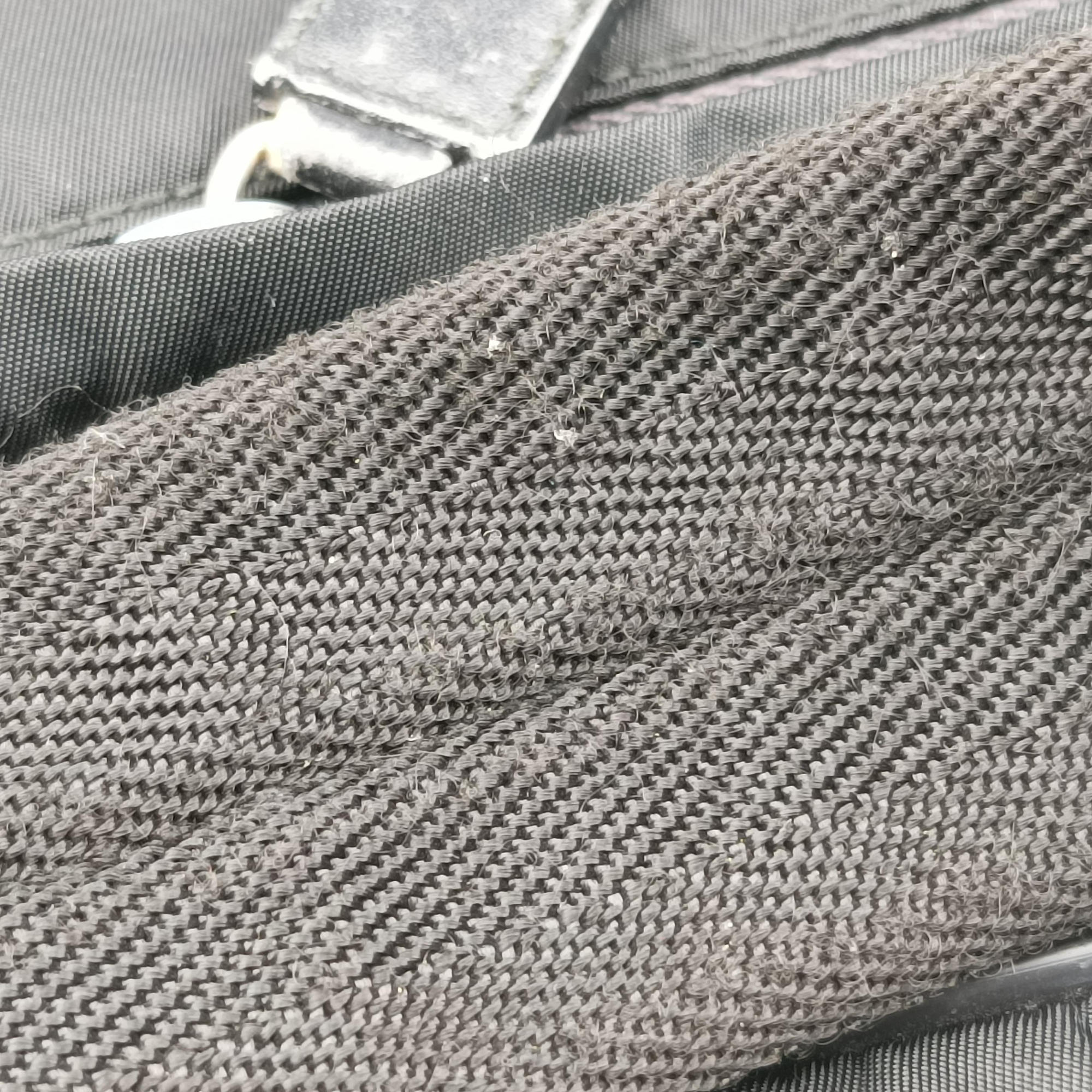Pre-owned Prada Tessuto Black Nylon 1BB024 shoulderbag | stylenewstar