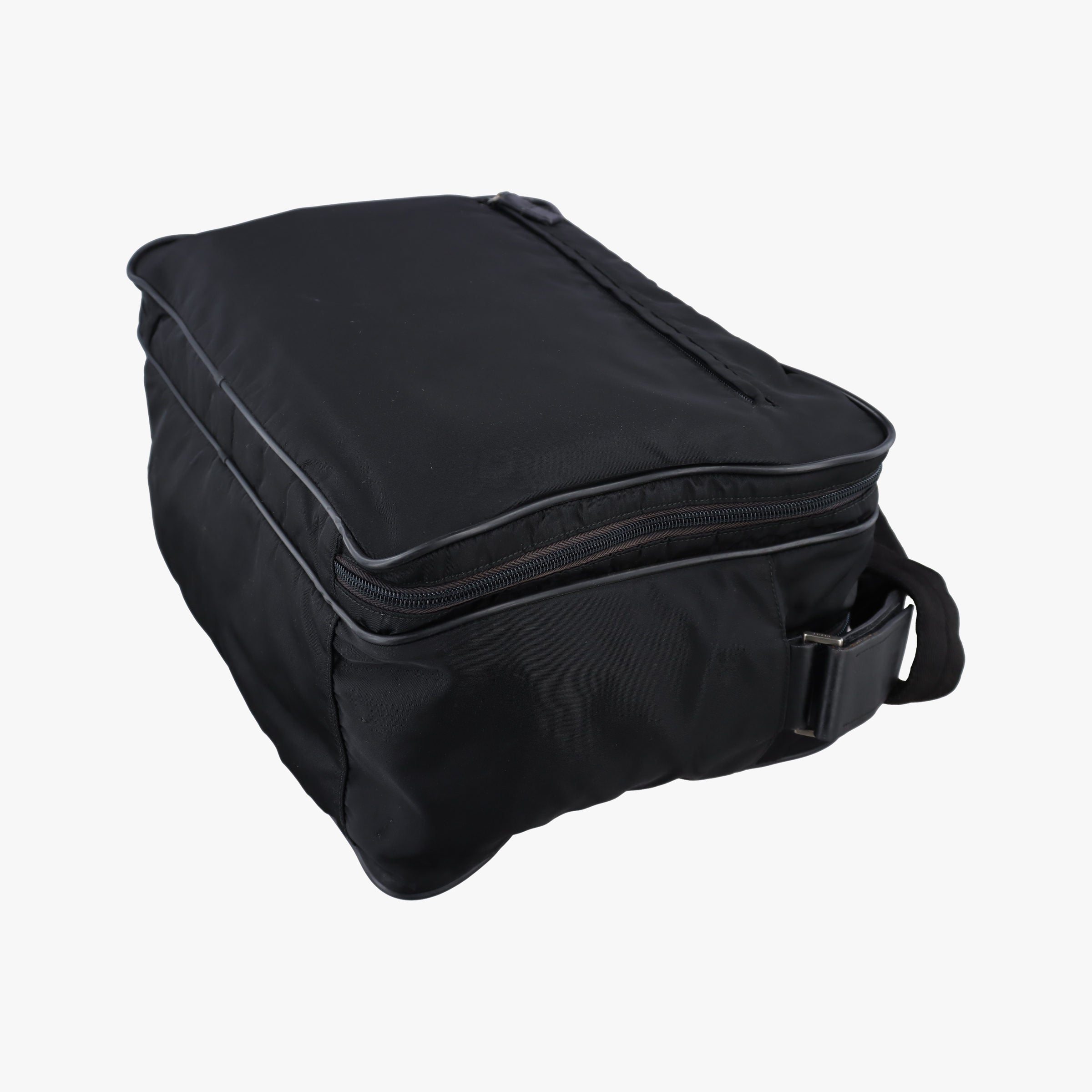 Pre-owned Prada Tessuto Black Nylon 1BB024 shoulderbag | stylenewstar