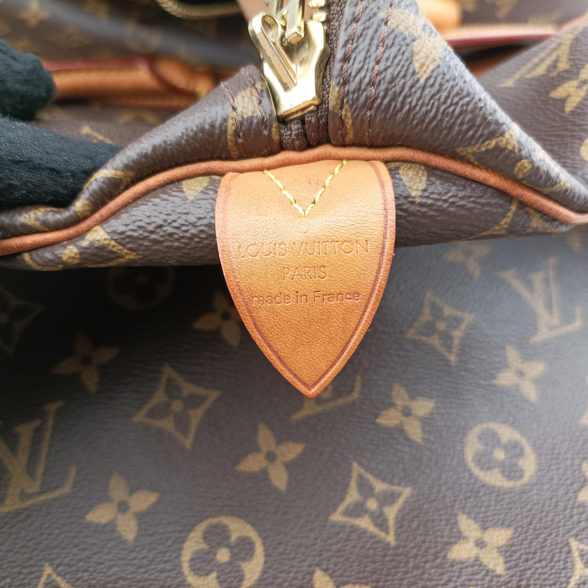Pre-owned Louis Vuitton keepall 55 brown Monogram canvas M41424 handbag | stylenewstar