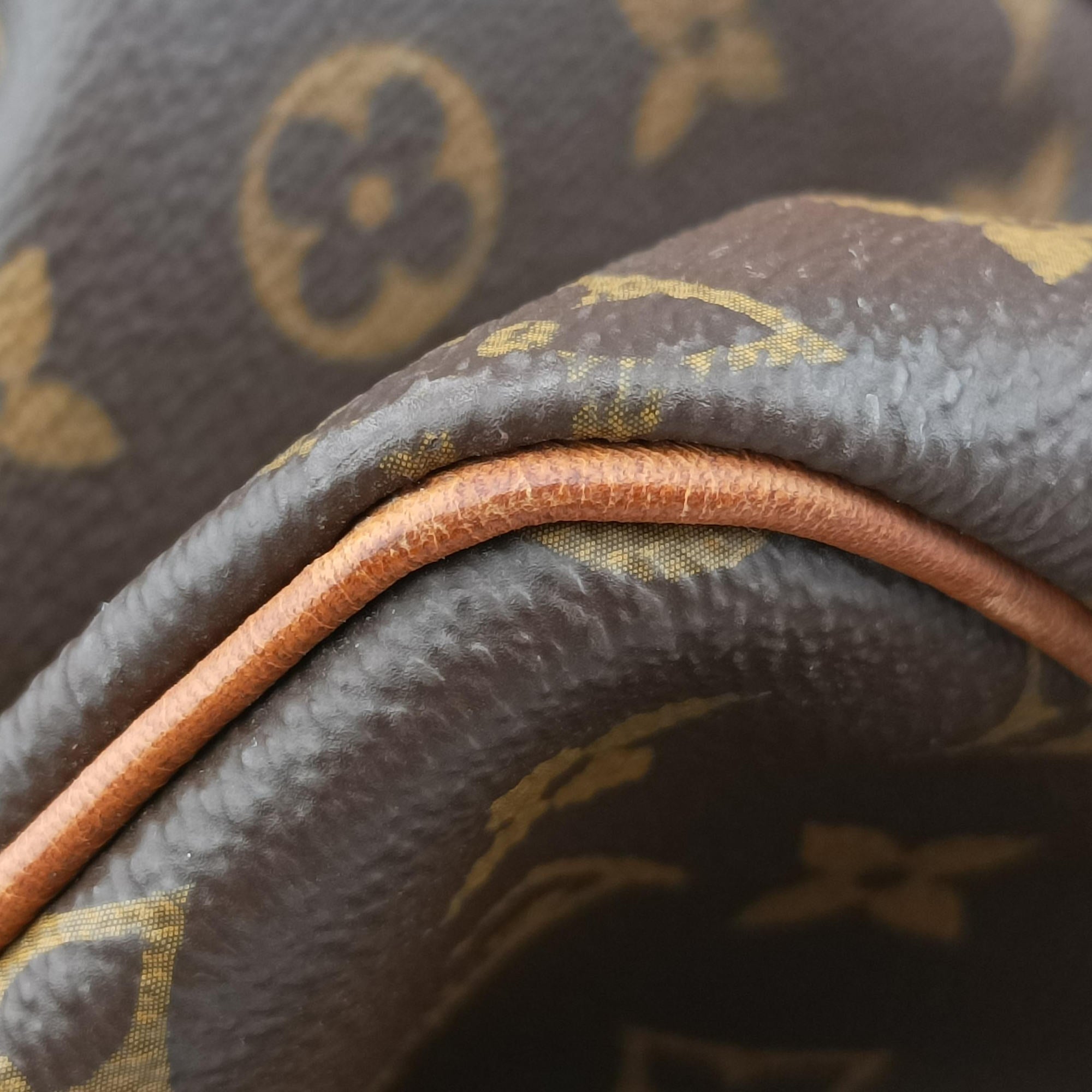 Pre-owned Louis Vuitton keepall 55 brown Monogram canvas M41424 handbag | stylenewstar
