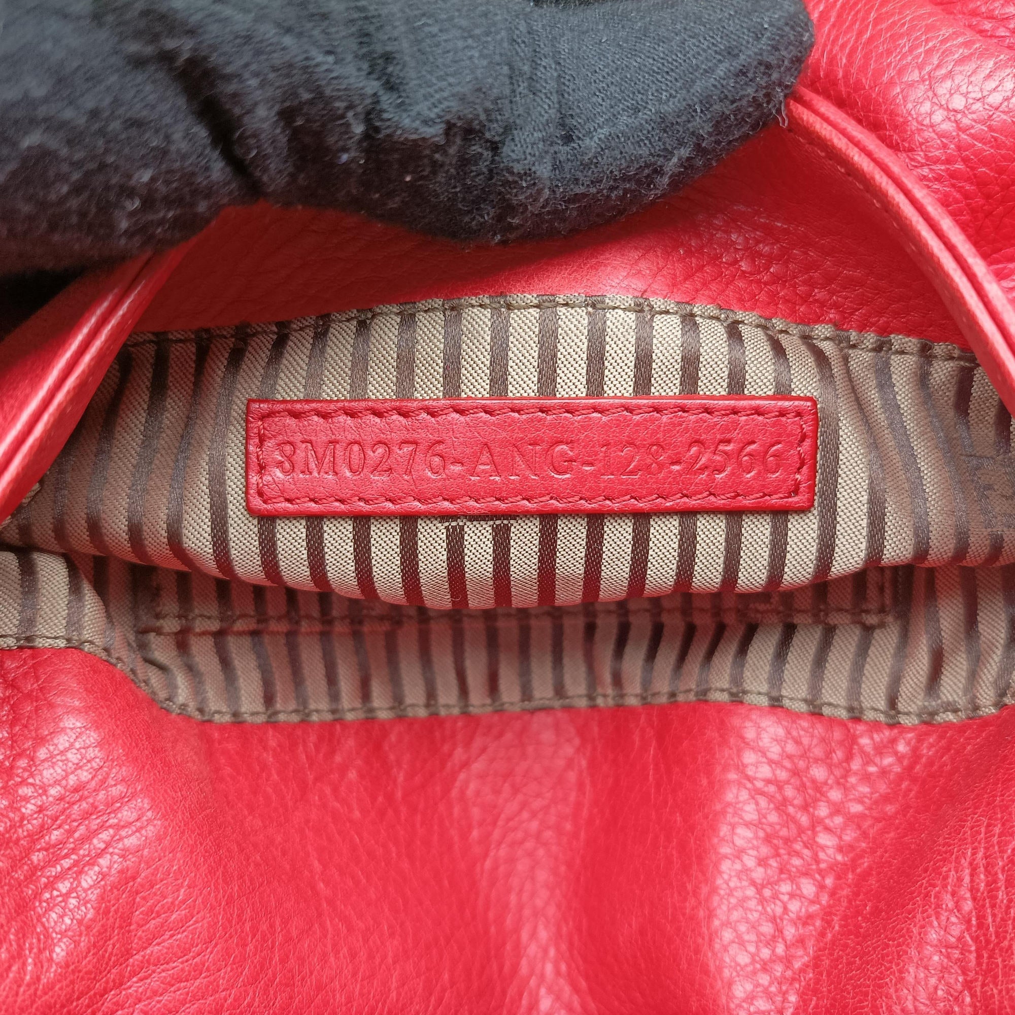 Pre-owned Fendi Fendista Pochette Red Leather 8M0276 shoulderbag | stylenewstar