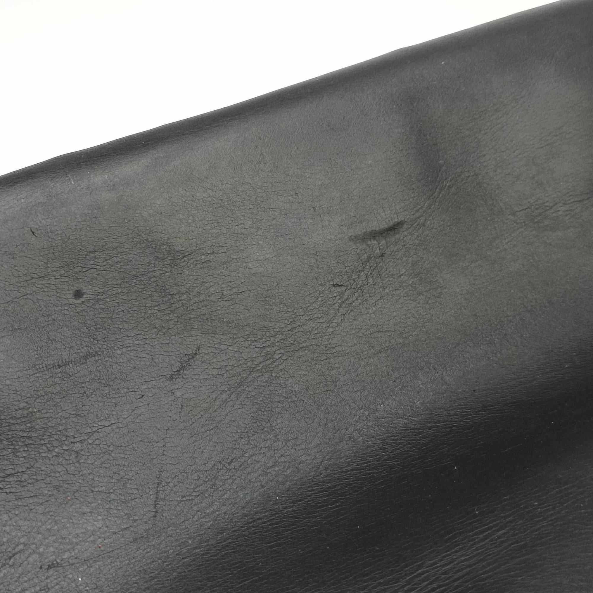 Pre-owned Bottega Veneta Intrecciato Black lambskin  handbag | stylenewstar
