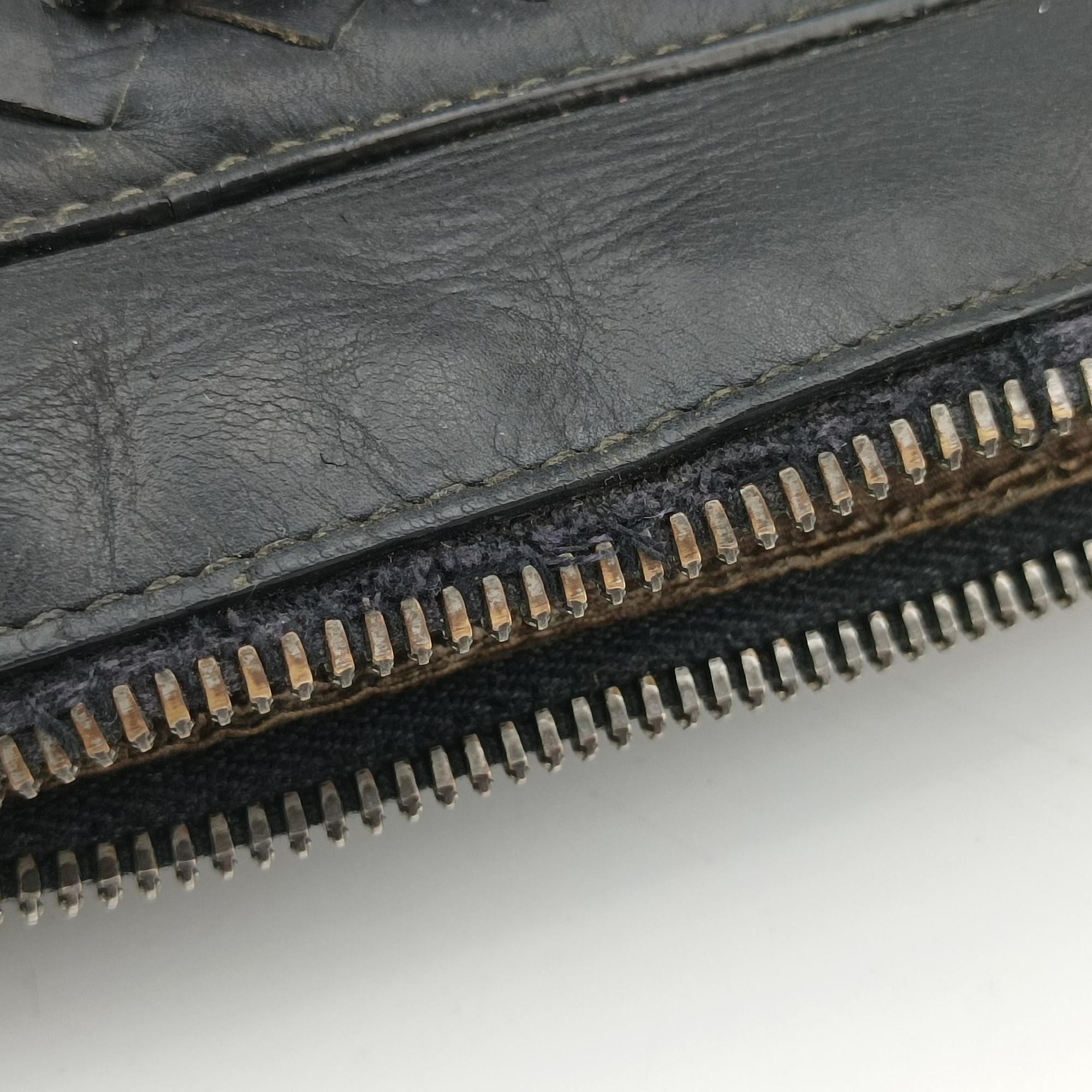 Pre-owned Bottega Veneta Intrecciato Black lambskin  handbag | stylenewstar