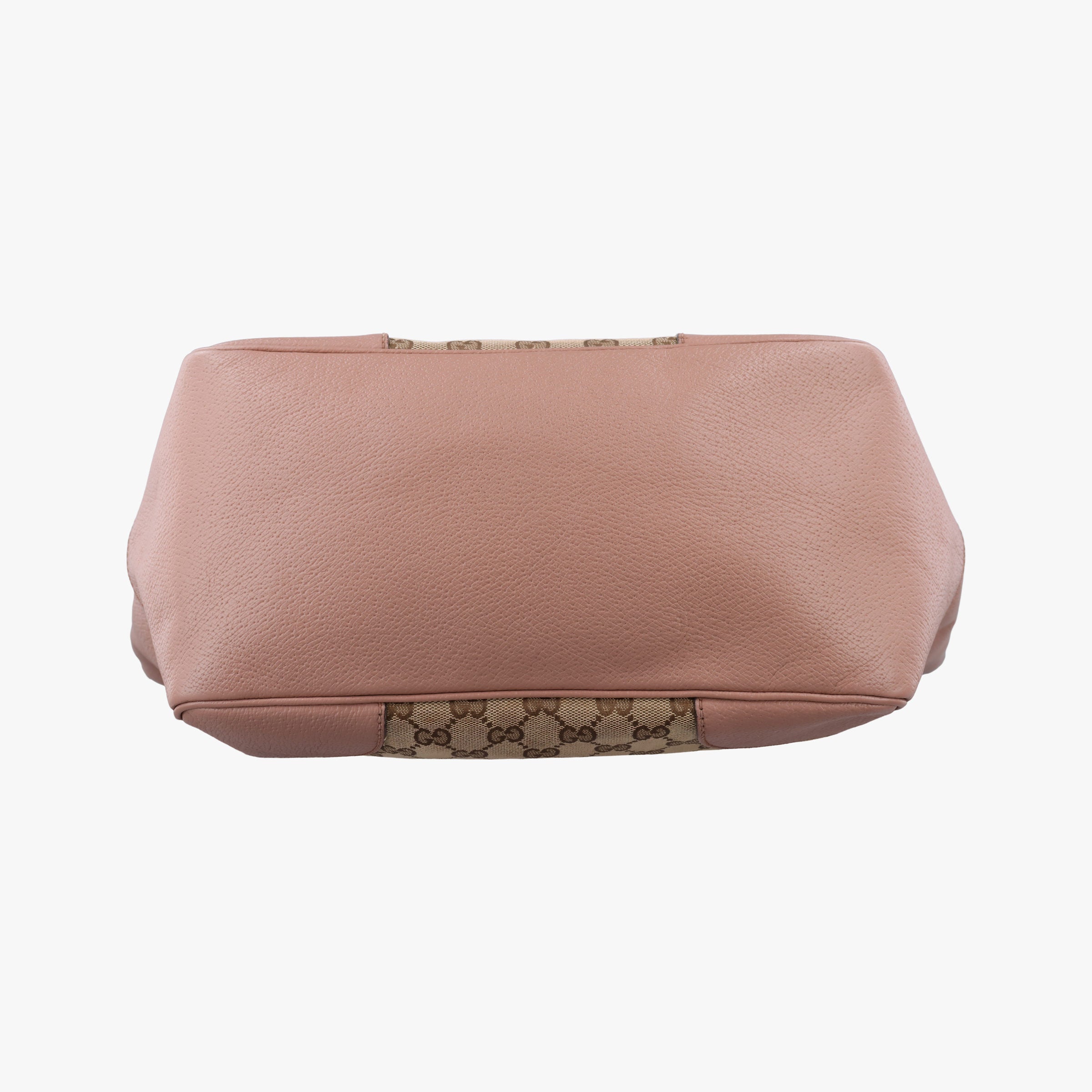 Pre-owned Gucci Bree Brown Leather×Canvas 323671 handbag | stylenewstar
