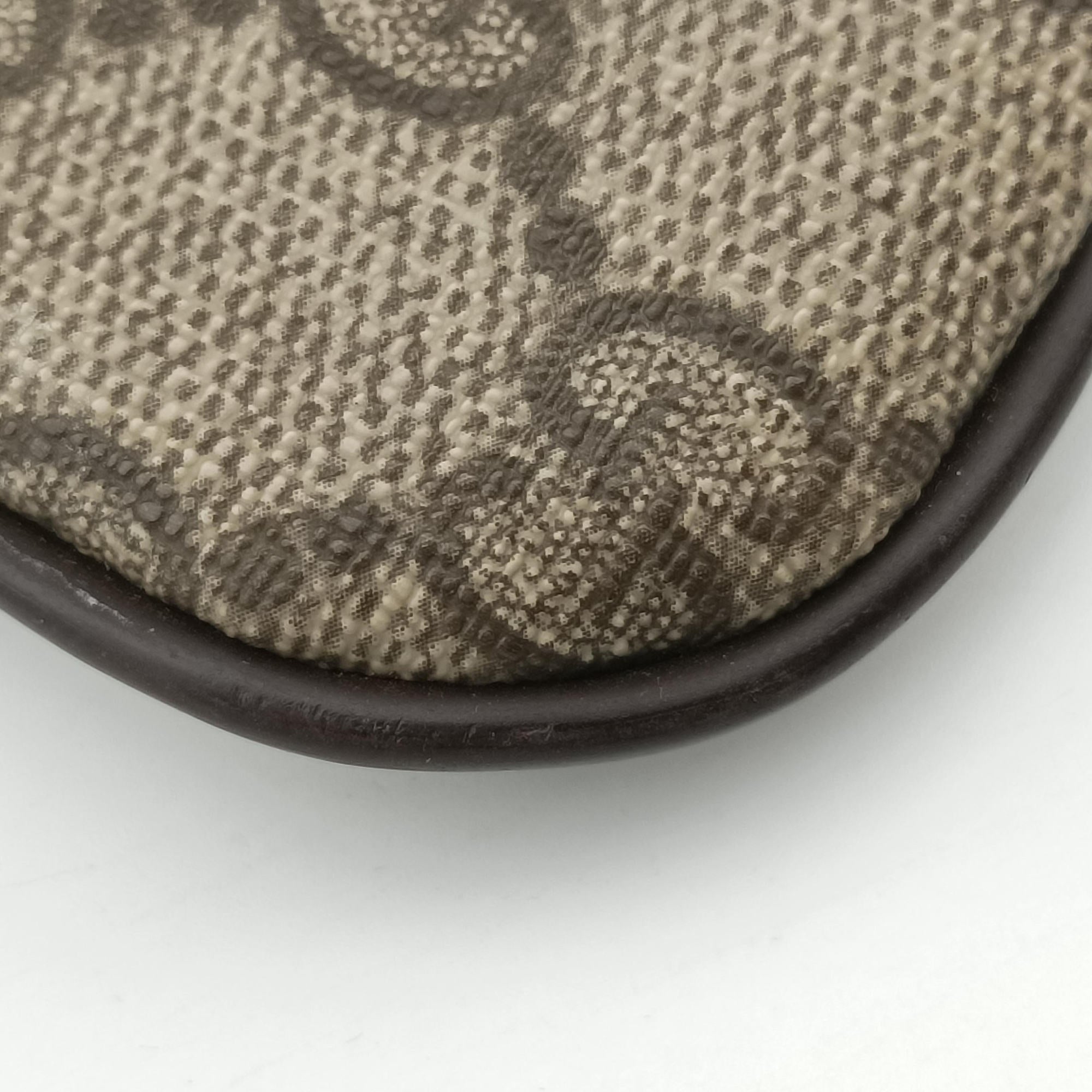 Pre-owned Gucci GG Plus GG Supreme Beige×Brown PVC coated canvas 201446 shoulderbag | stylenewstar