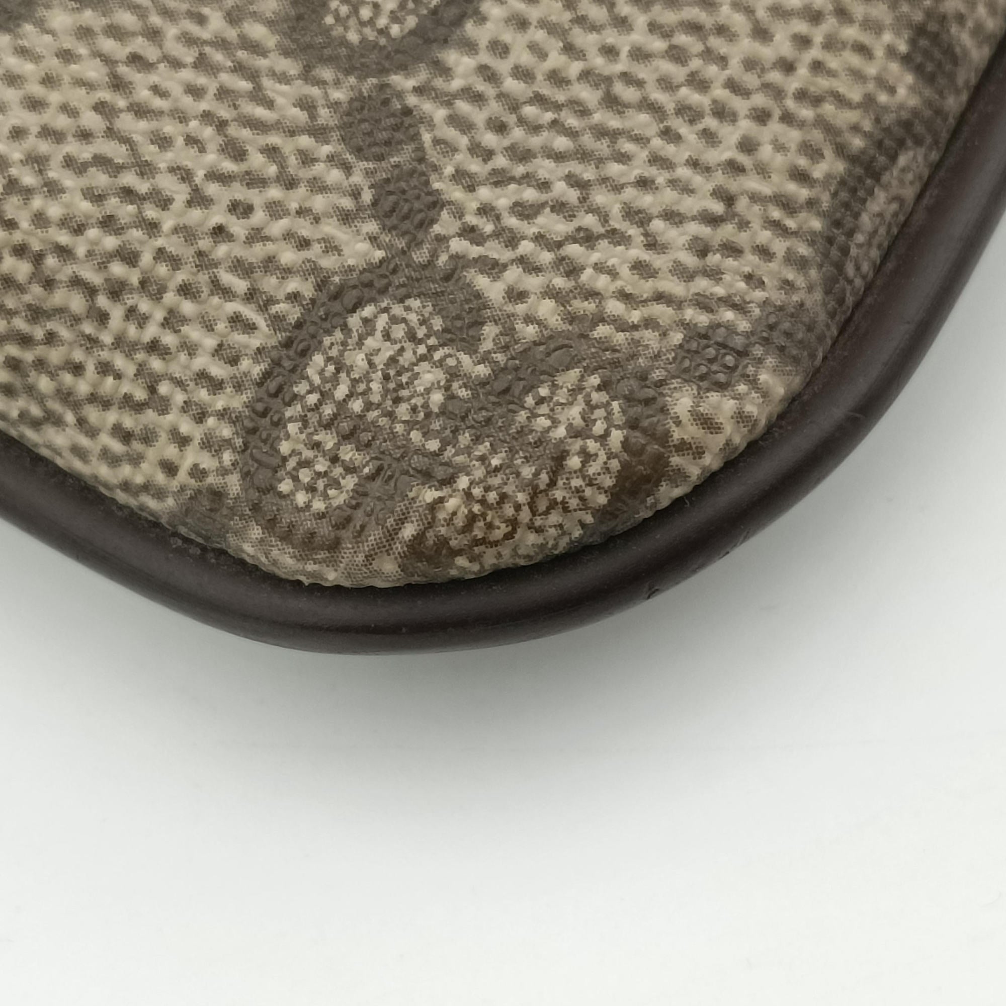 Pre-owned Gucci GG Plus GG Supreme Beige×Brown PVC coated canvas 201446 shoulderbag | stylenewstar