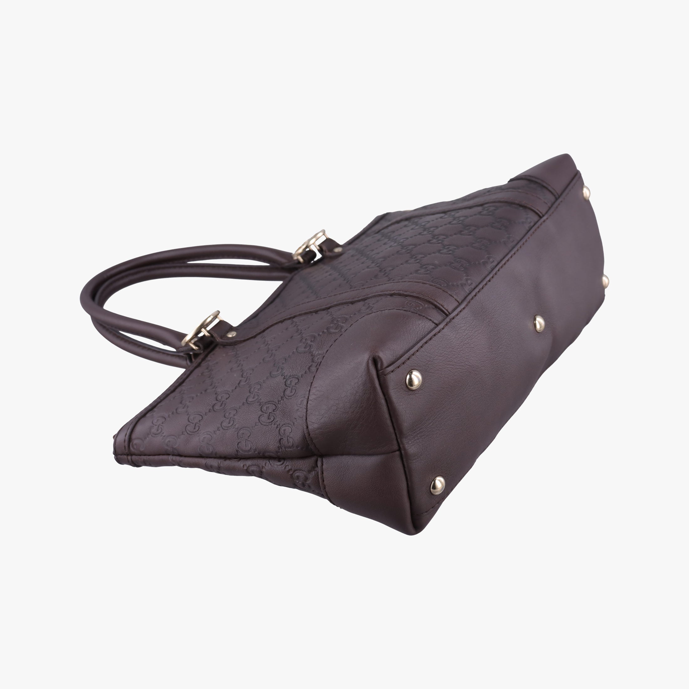 Secondhand Gucci Lovely Brown leather 257069 handbag | stylenewstar