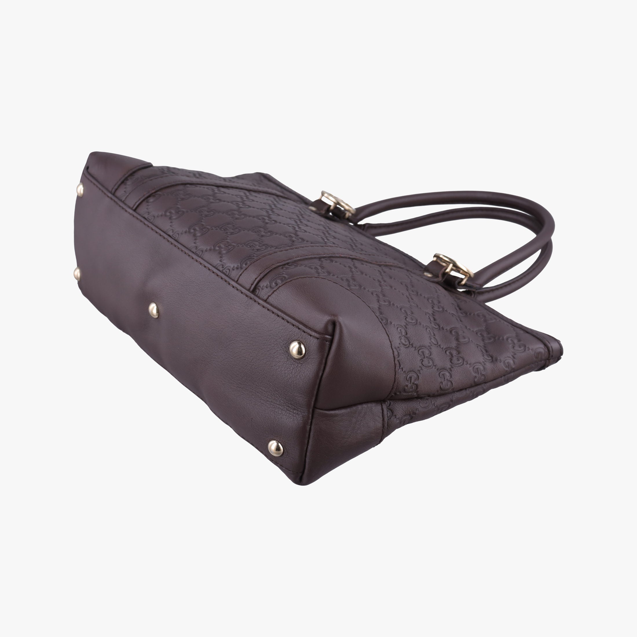 Secondhand Gucci Lovely Brown leather 257069 handbag | stylenewstar