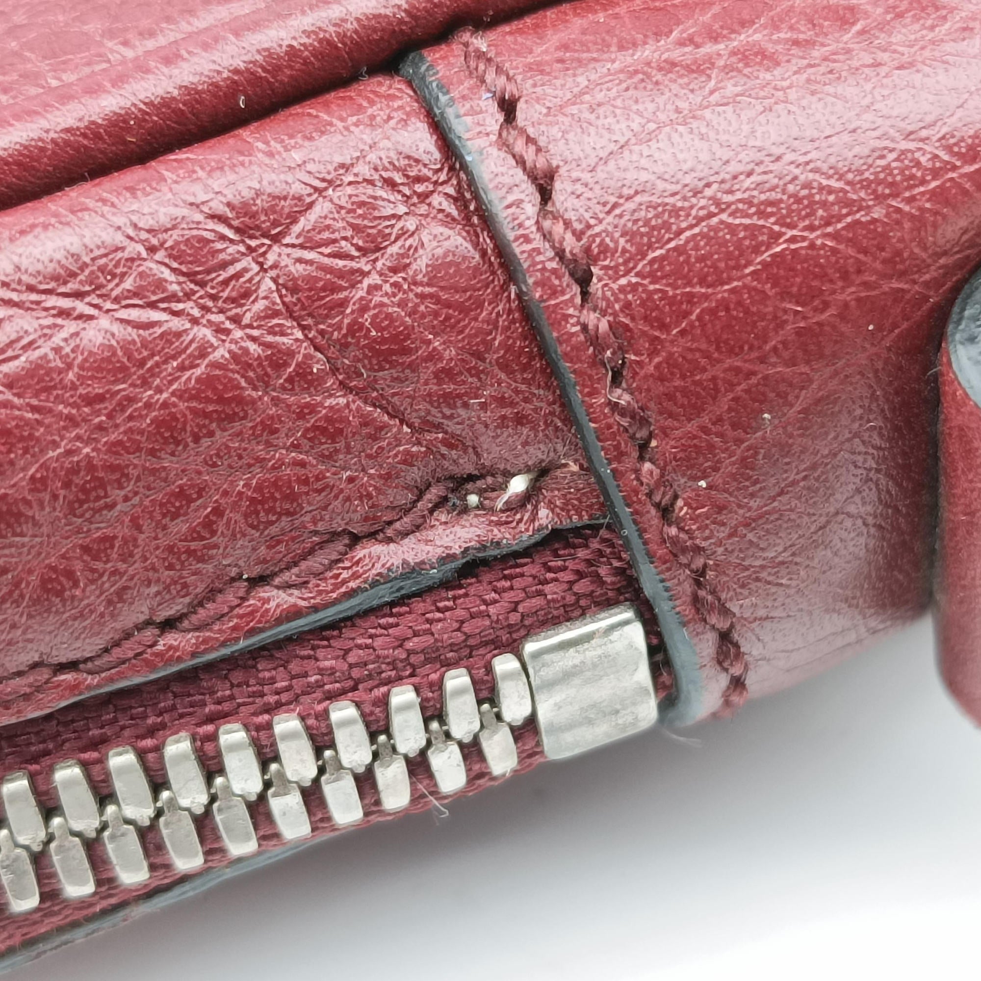 Secondhand Gucci Interlocking G Soho business Burgundy Leather 322057 shoulderbag | stylenewstar