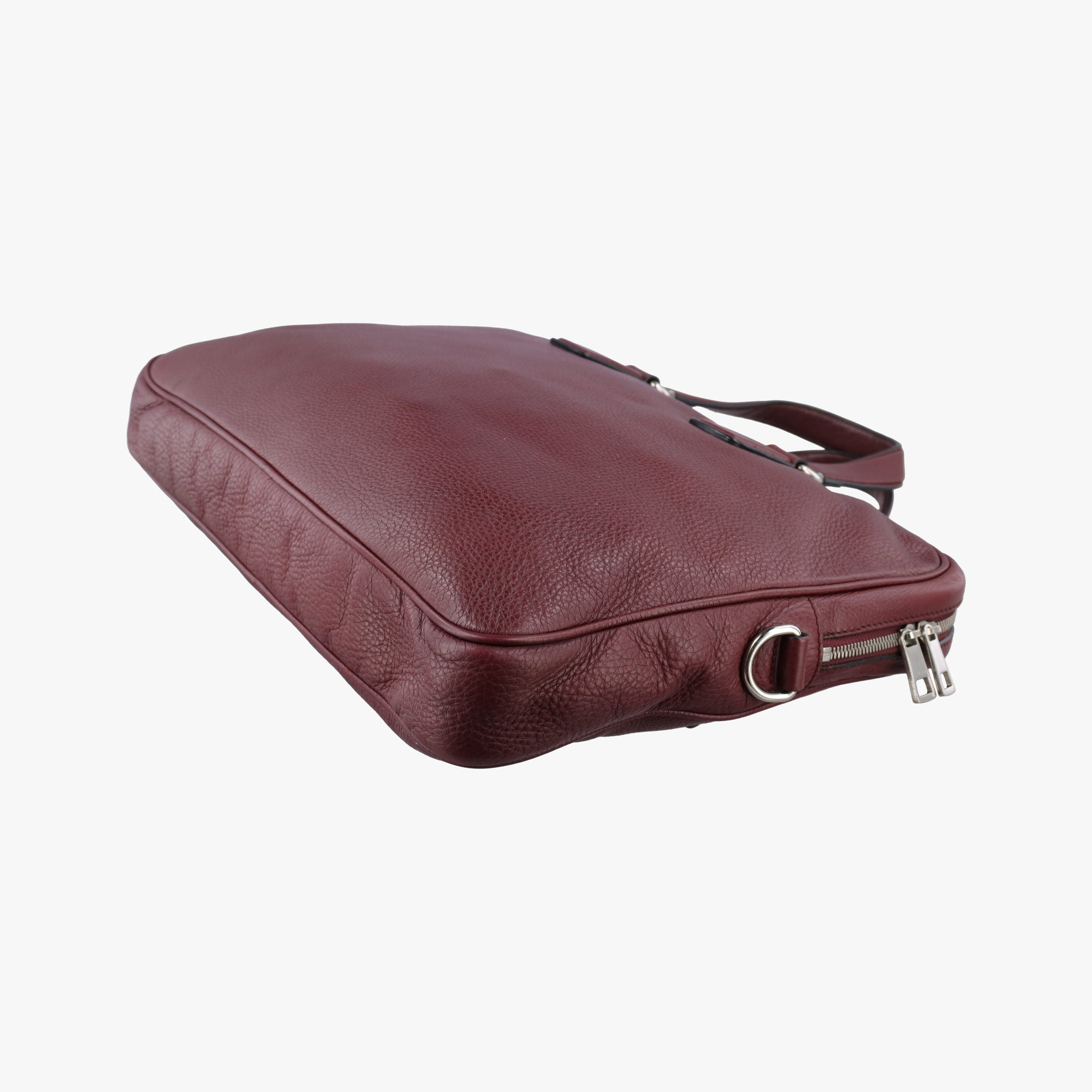 Secondhand Gucci Interlocking G Soho business Burgundy Leather 322057 shoulderbag | stylenewstar