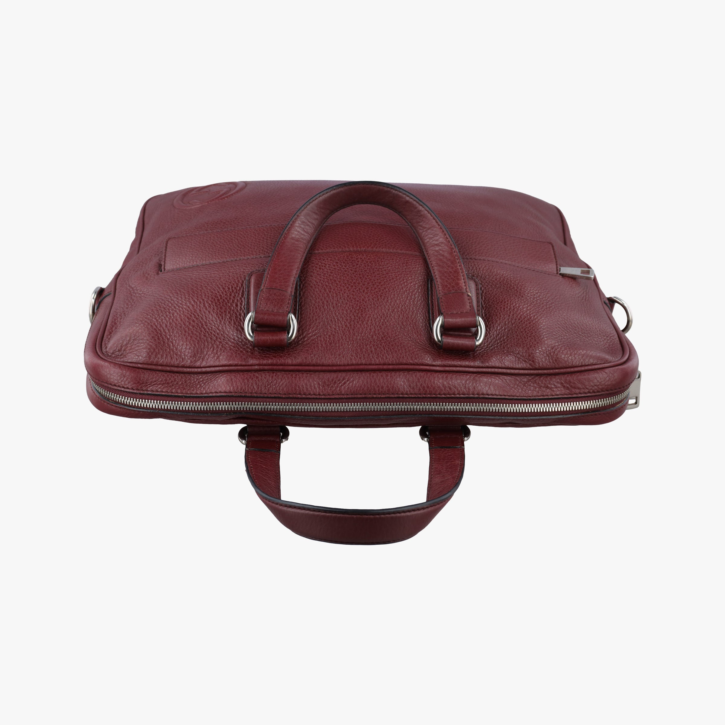 Secondhand Gucci Interlocking G Soho business Burgundy Leather 322057 shoulderbag | stylenewstar