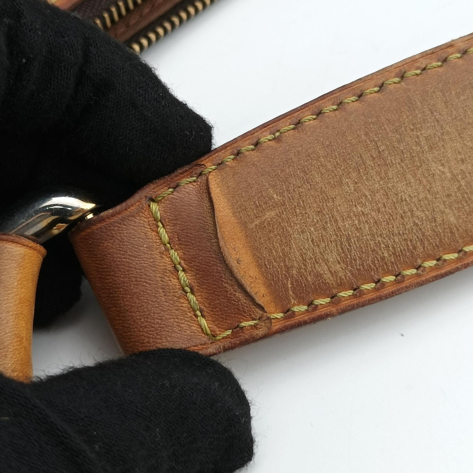 Pre-owned Louis Vuitton TULUM PM Brown Monogram Canvas M40076 shoulderbag | stylenewstar