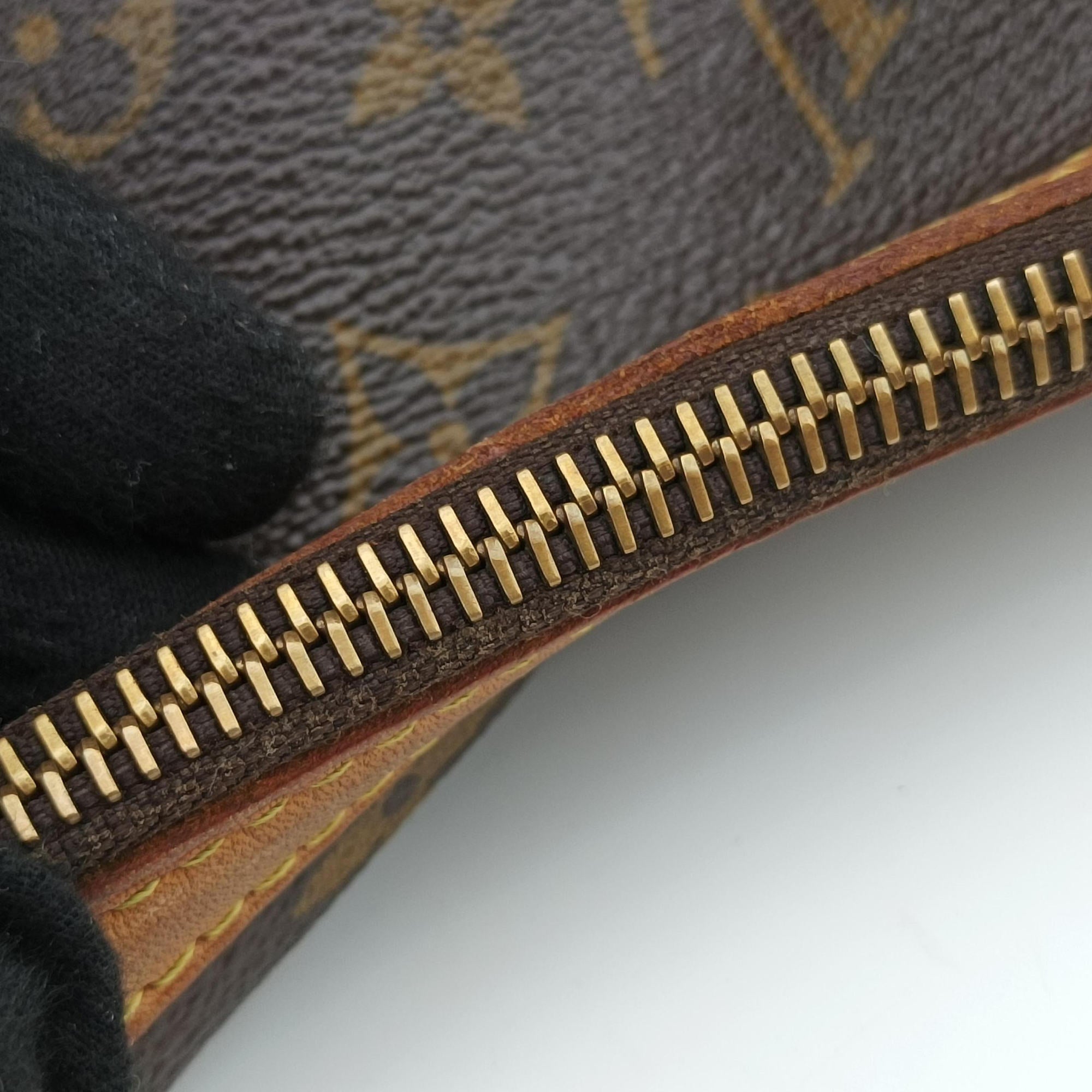 Pre-owned Louis Vuitton TULUM PM Brown Monogram Canvas M40076 shoulderbag | stylenewstar