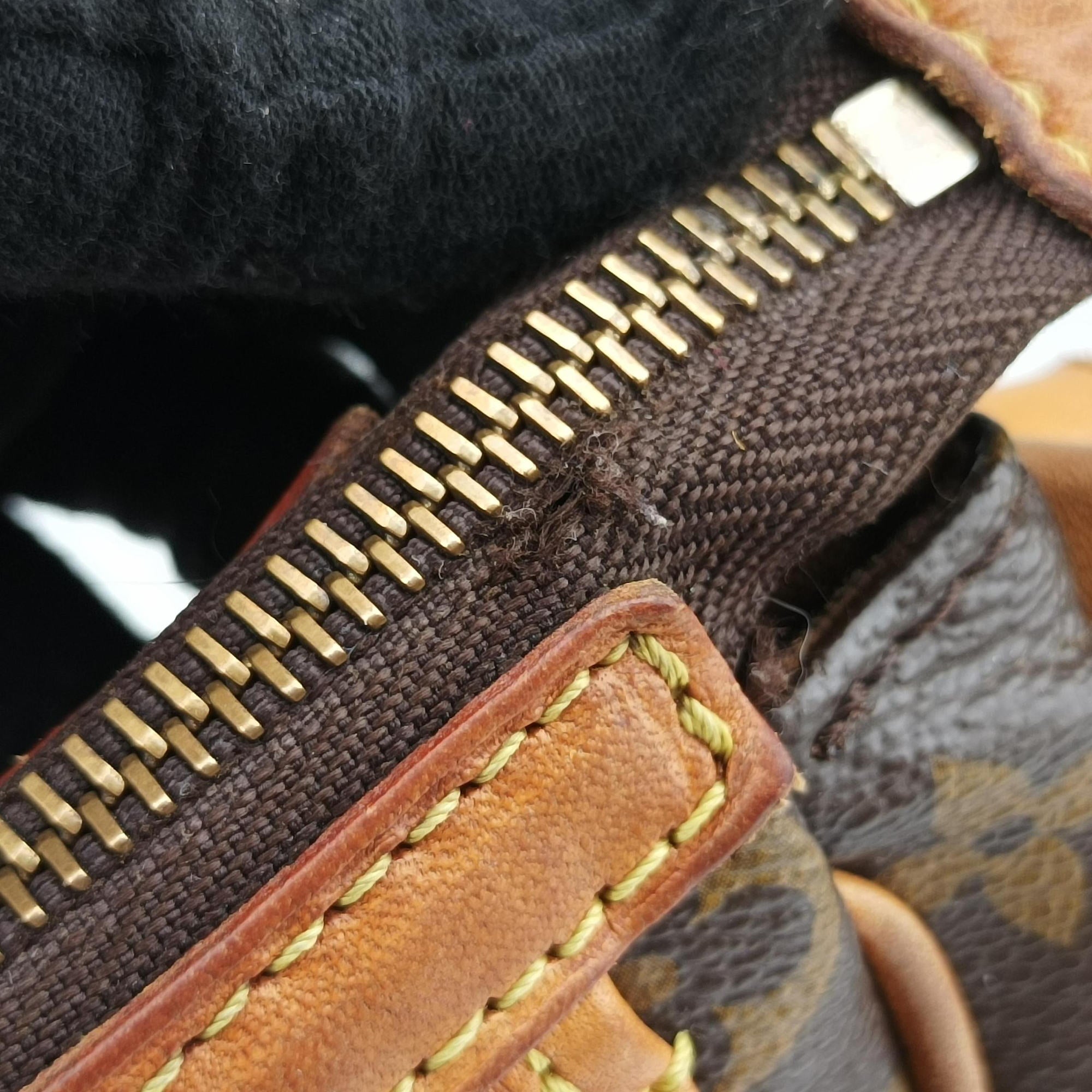 Pre-owned Louis Vuitton TULUM PM Brown Monogram Canvas M40076 shoulderbag | stylenewstar