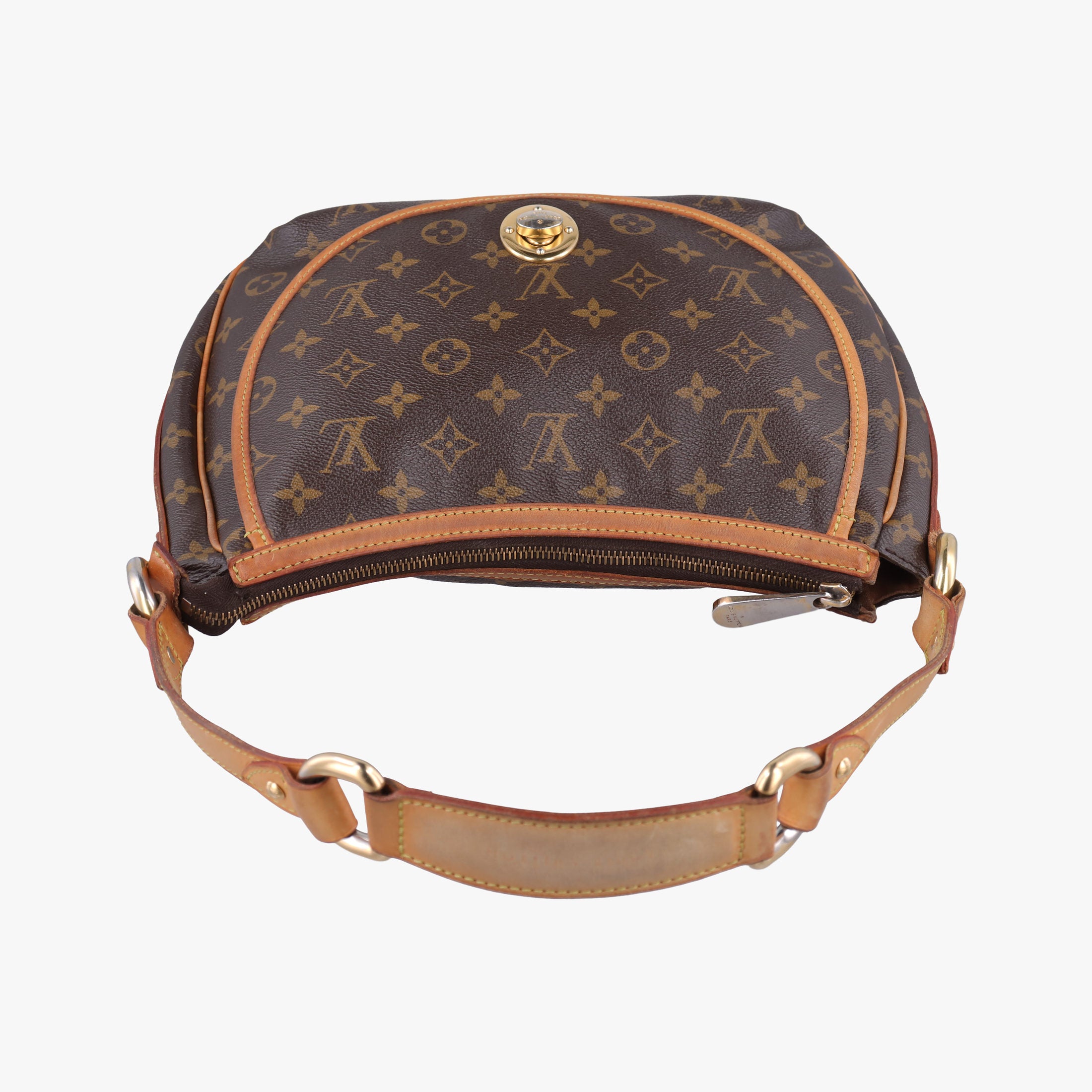 Pre-owned Louis Vuitton TULUM PM Brown Monogram Canvas M40076 shoulderbag | stylenewstar