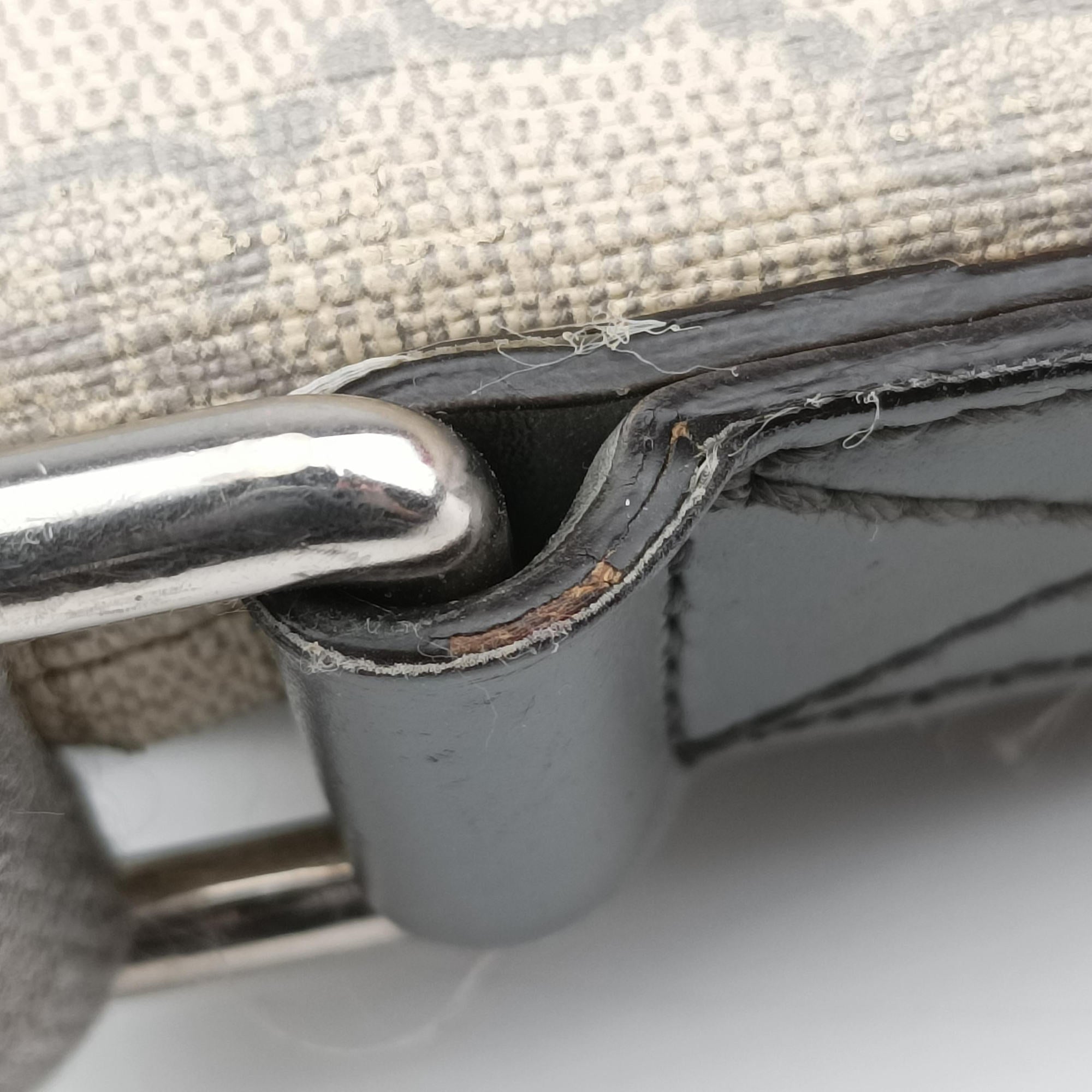 Pre-owned Gucci GG Supreme Messenger Beige×gray PVC coated canvas×Leather 353429 shoulderbag | stylenewstar