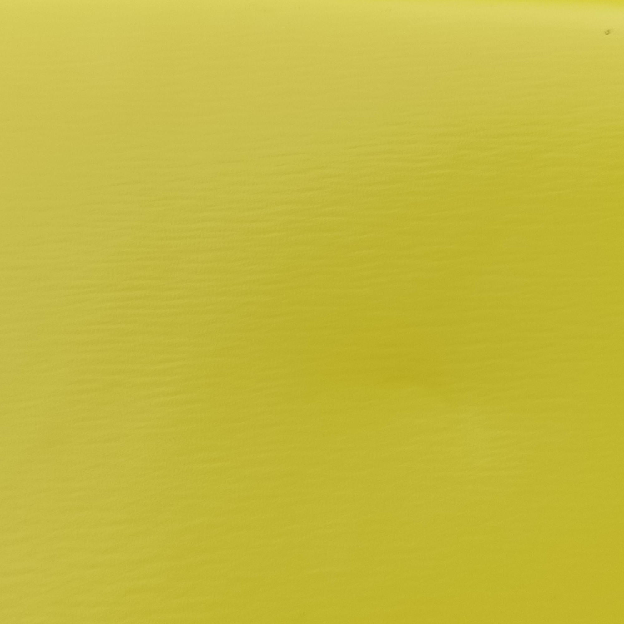 Pre-owned Celine Triomphe Chain Yellow Leather  shoulderbag | stylenewstar