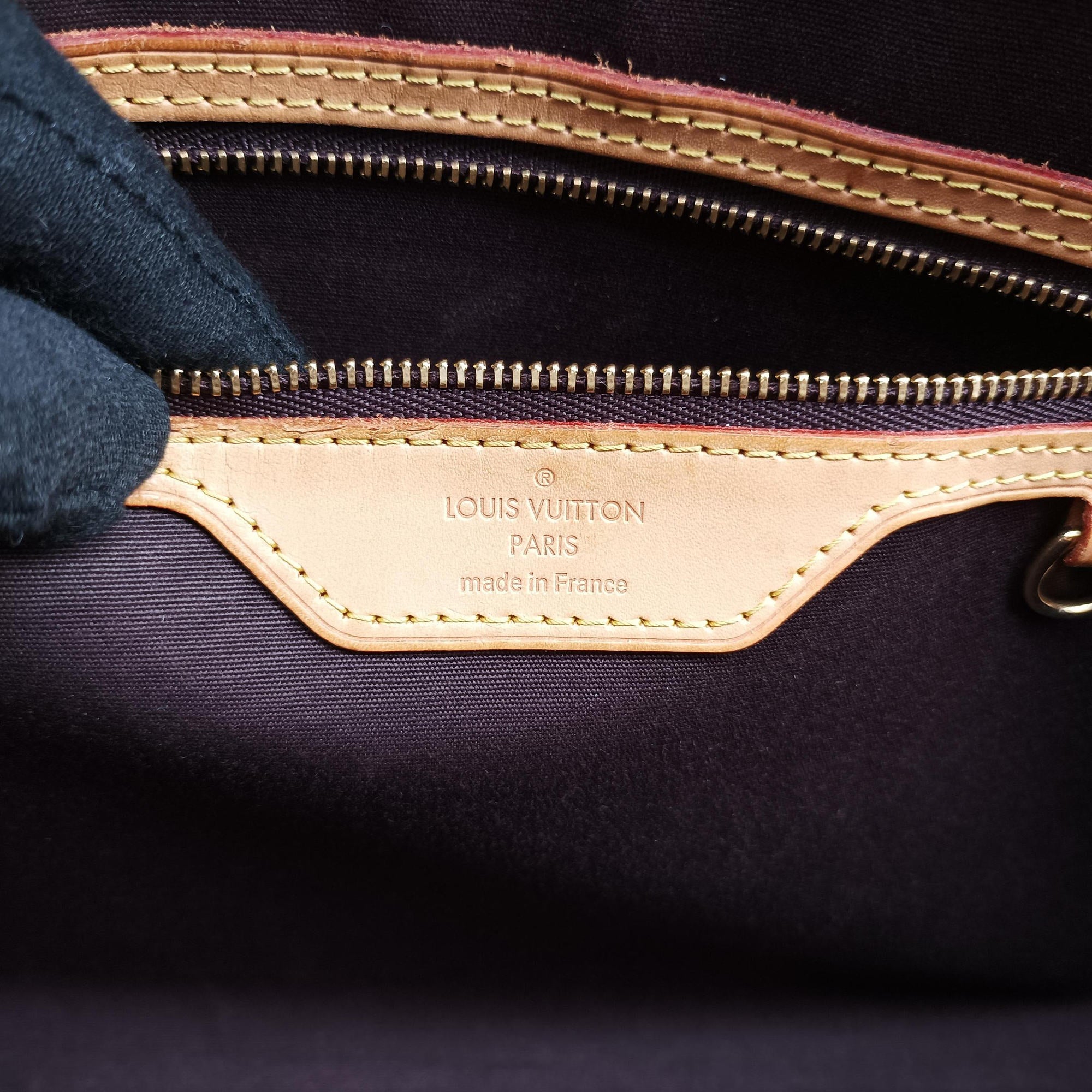 Pre-owned Louis Vuitton Brea MM AMARANTE Vernis M91619 shoulderbag | stylenewstar