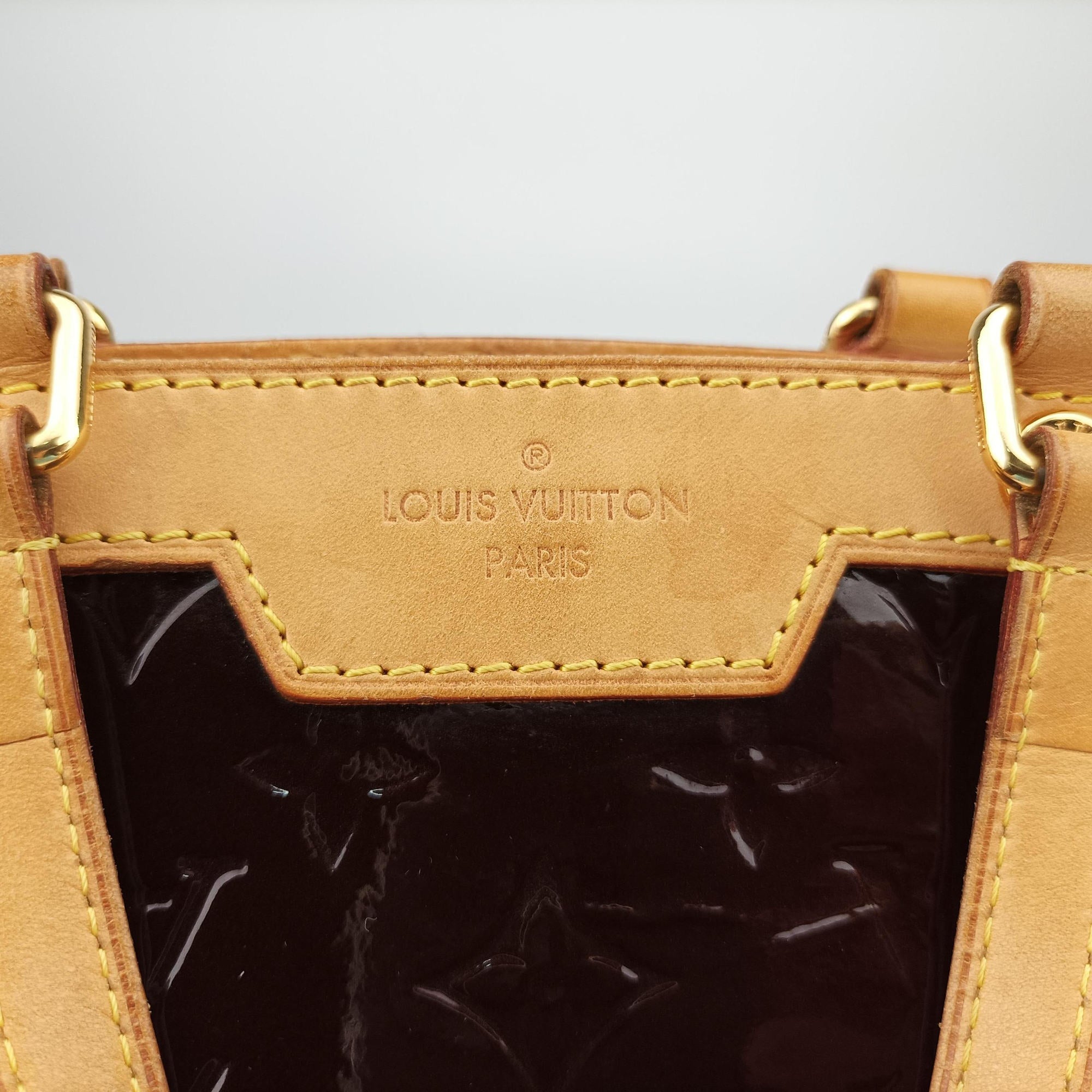 Pre-owned Louis Vuitton Brea MM AMARANTE Vernis M91619 shoulderbag | stylenewstar