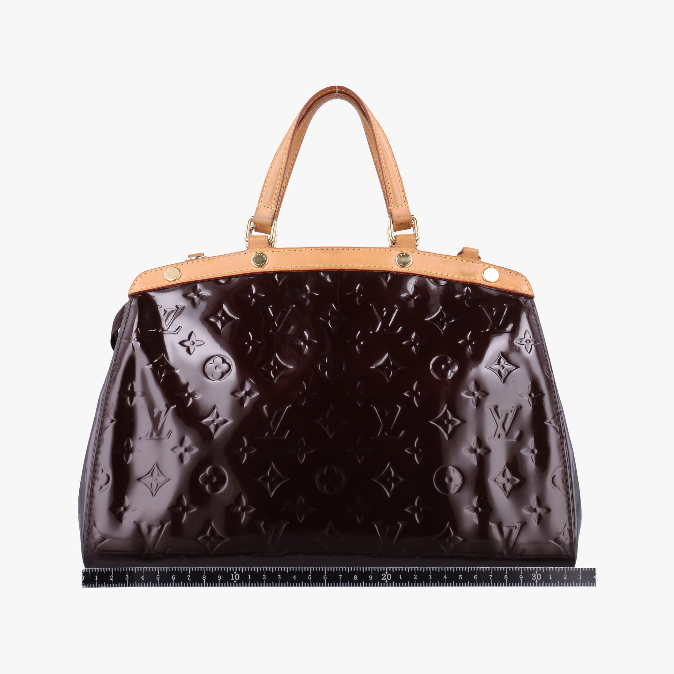 Pre-owned Louis Vuitton Brea MM AMARANTE Vernis M91619 shoulderbag | stylenewstar