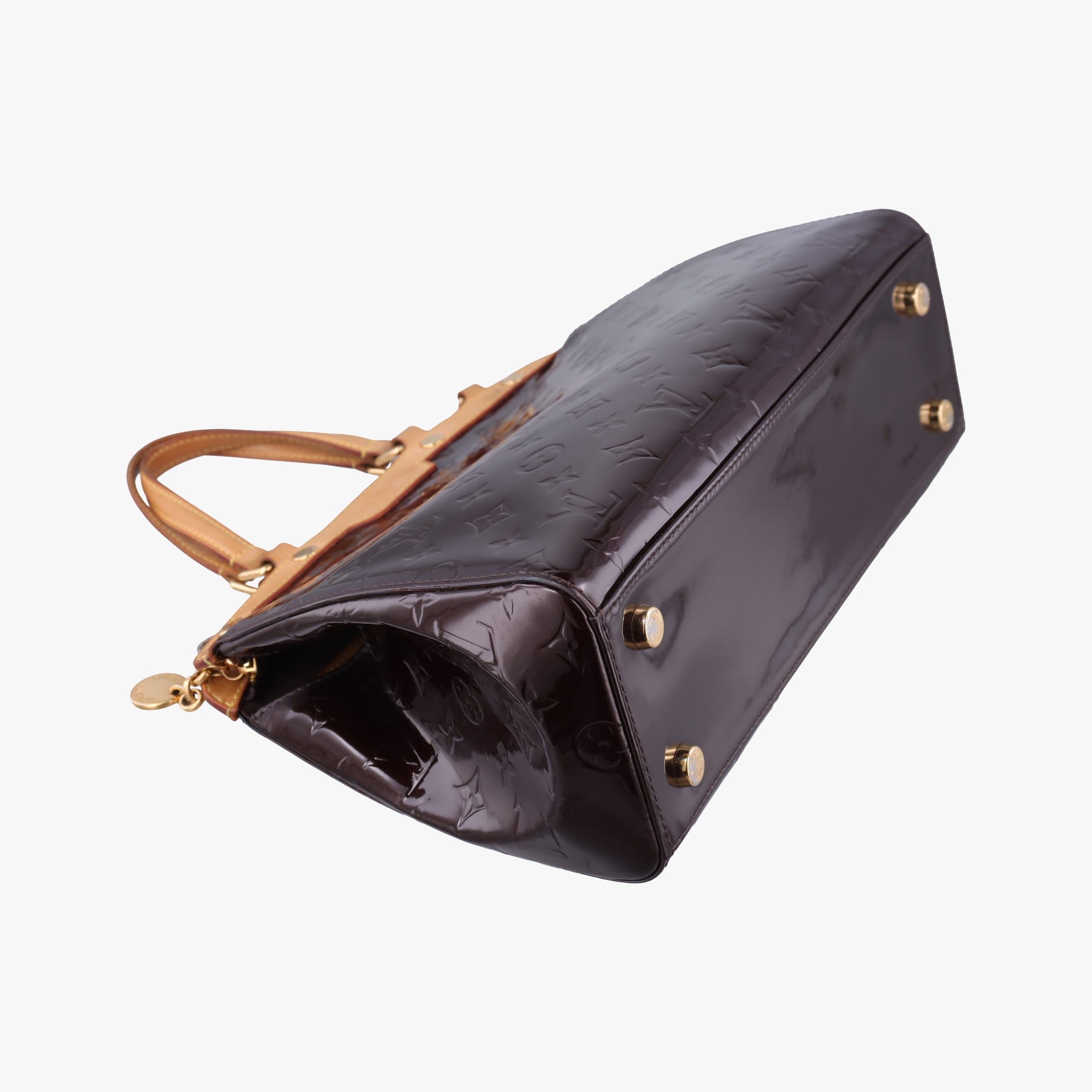 Pre-owned Louis Vuitton Brea MM AMARANTE Vernis M91619 shoulderbag | stylenewstar