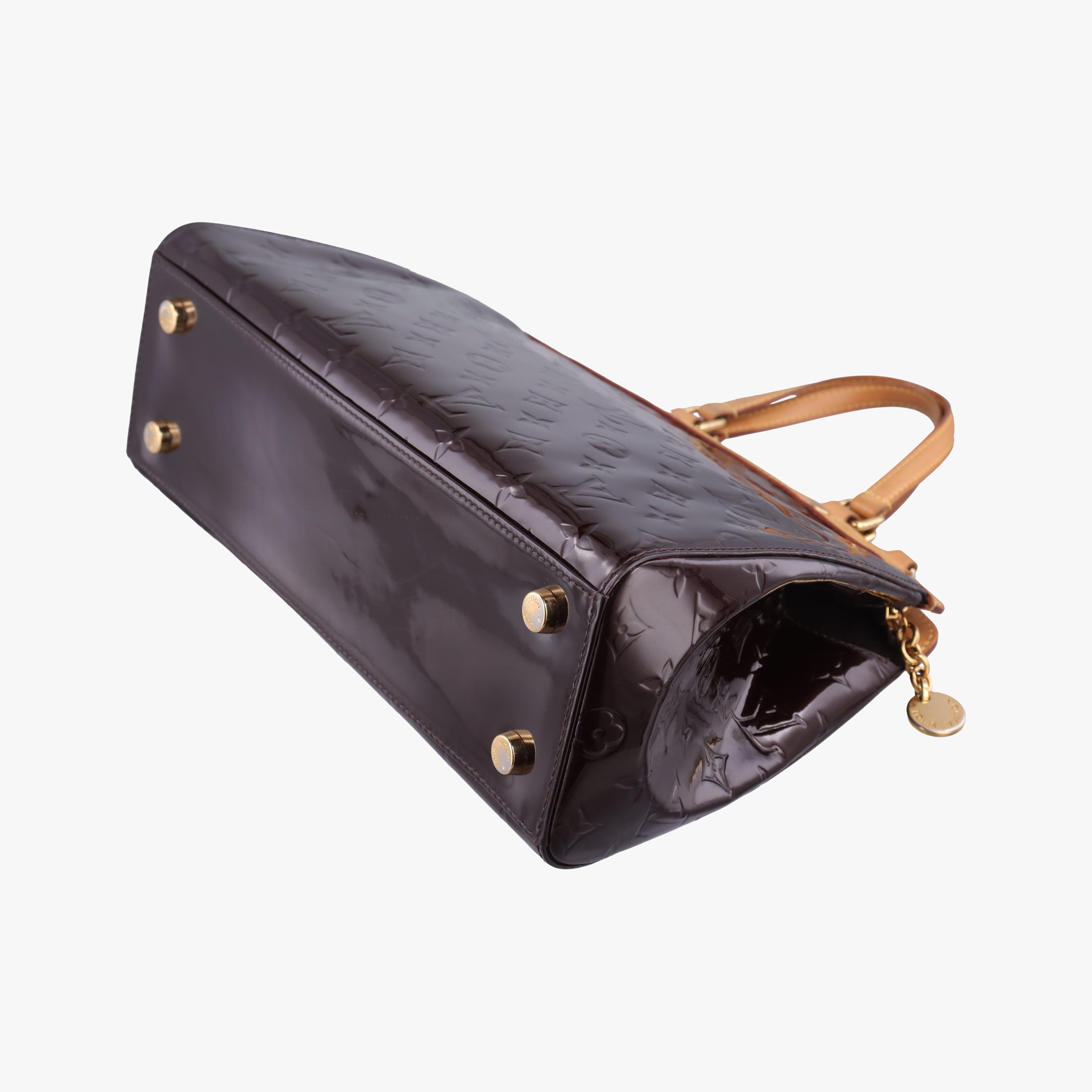 Pre-owned Louis Vuitton Brea MM AMARANTE Vernis M91619 shoulderbag | stylenewstar