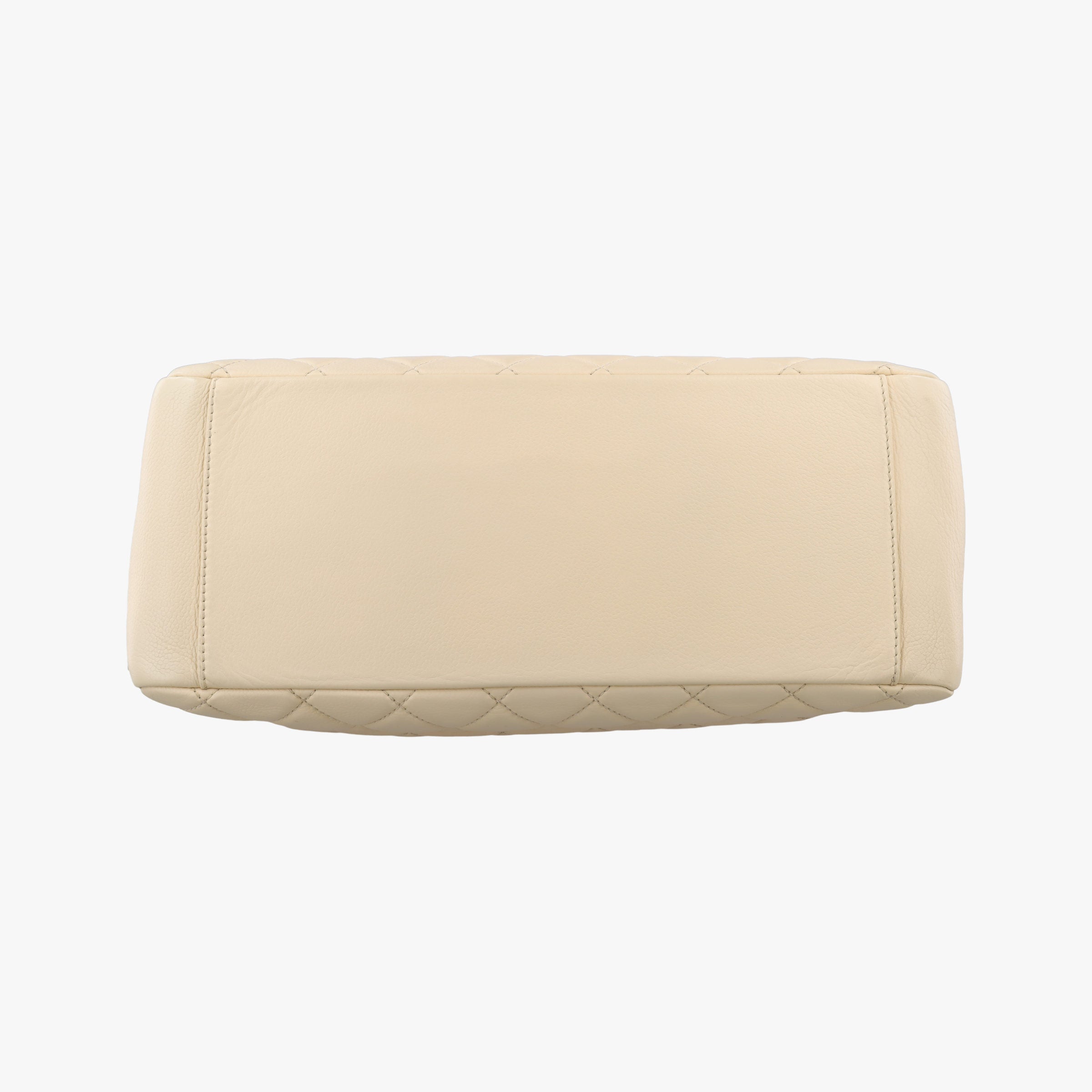 Pre-owned Chanel Matelasse Cocomark GST Beige caviar skin A50995 handbag | stylenewstar