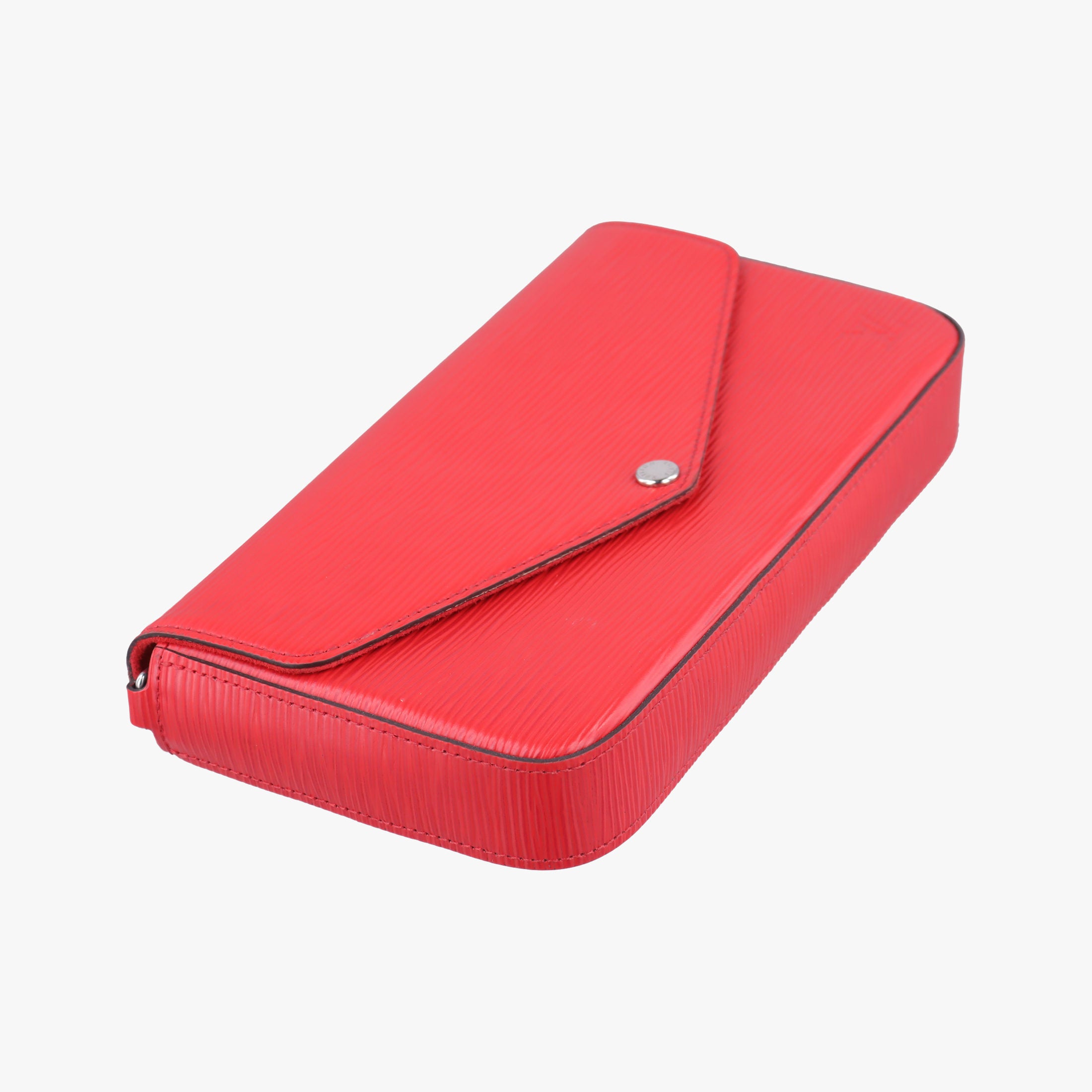 Pre-owned Louis Vuitton Pochette Felice COQUELICOT Epi M41559 shoulderbag | stylenewstar