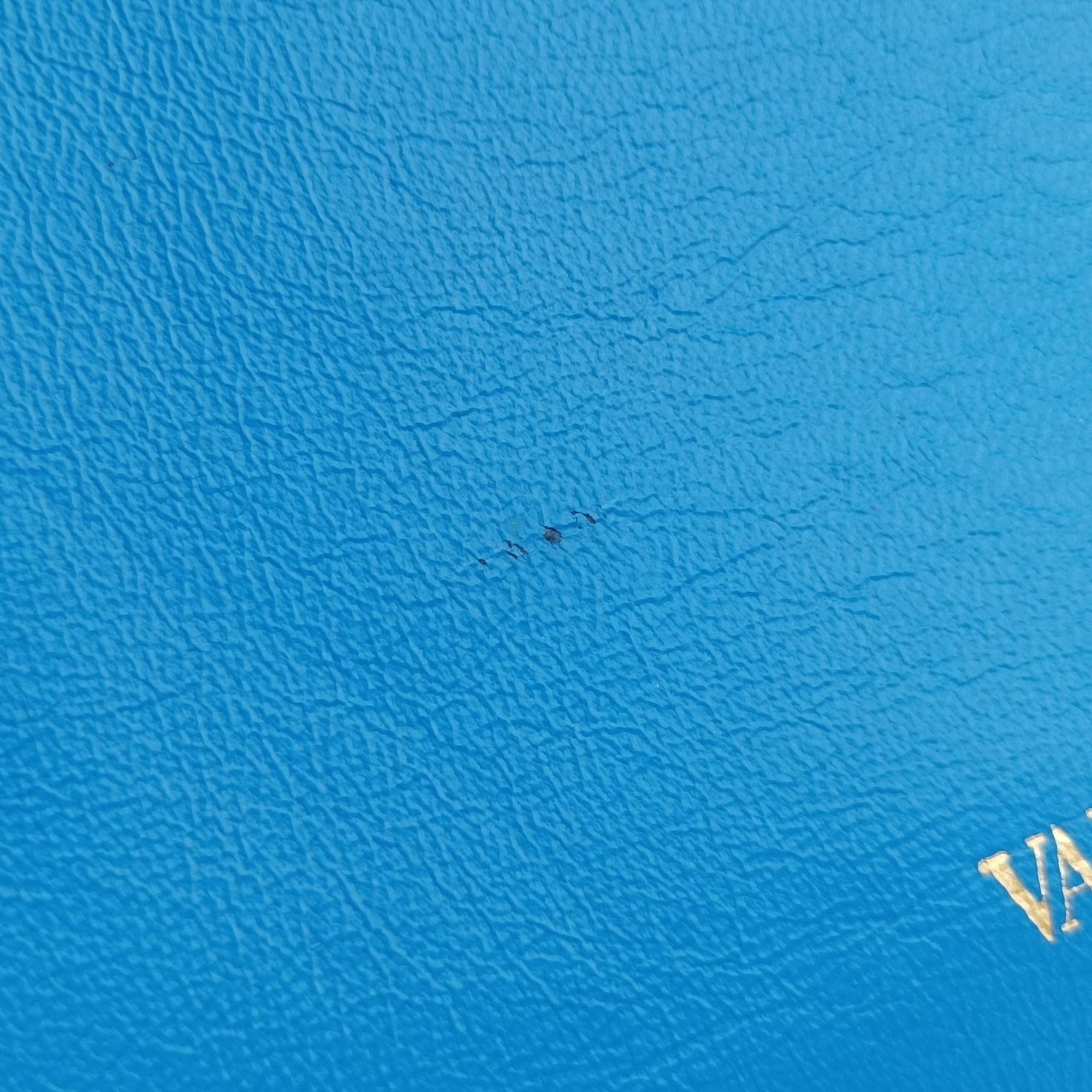 Pre-owned Valentino ROCKSTUD Blue Leather  shoulderbag | stylenewstar