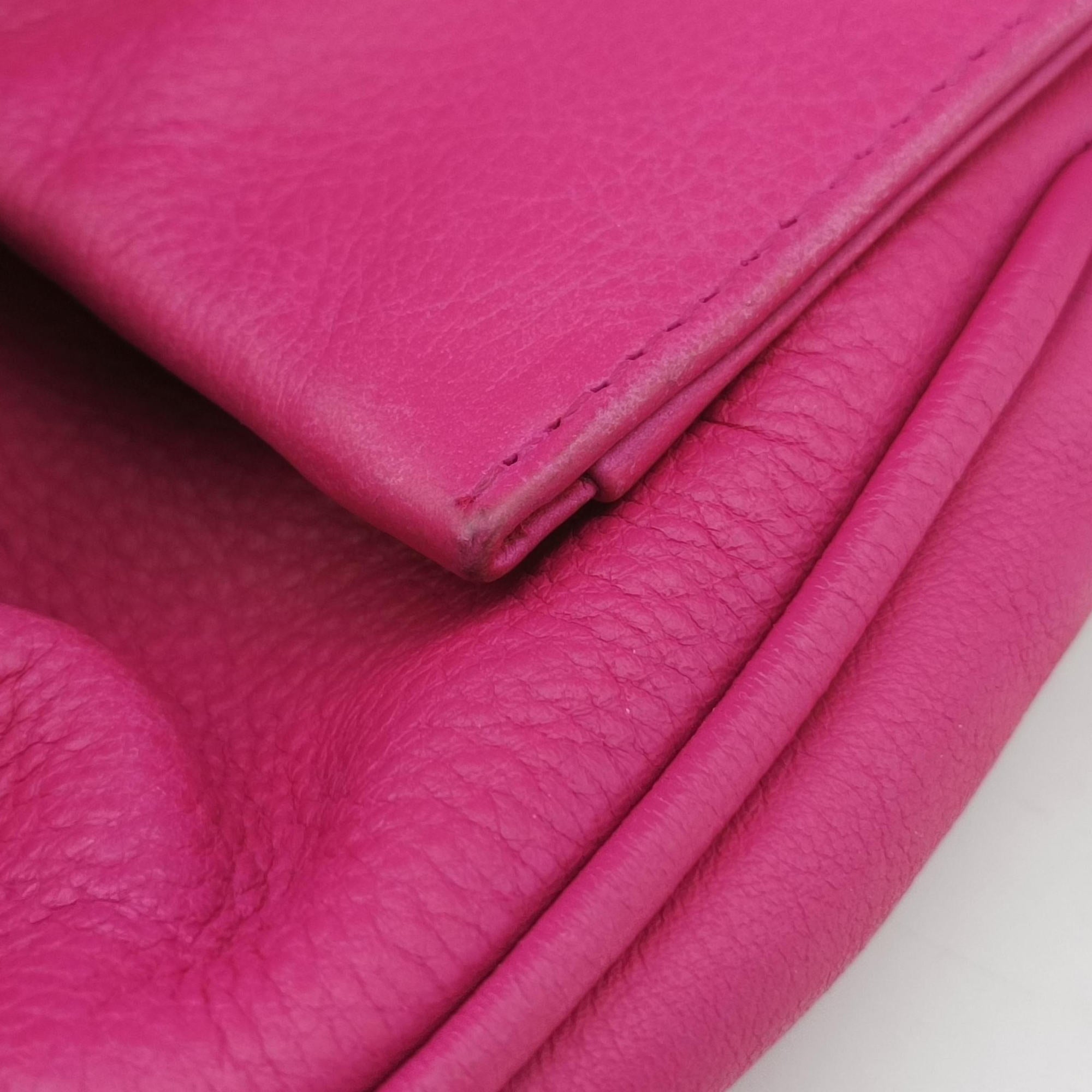 Secondhand Fendi Fendista Pochette Rose Leather 8M0276 shoulderbag | stylenewstar
