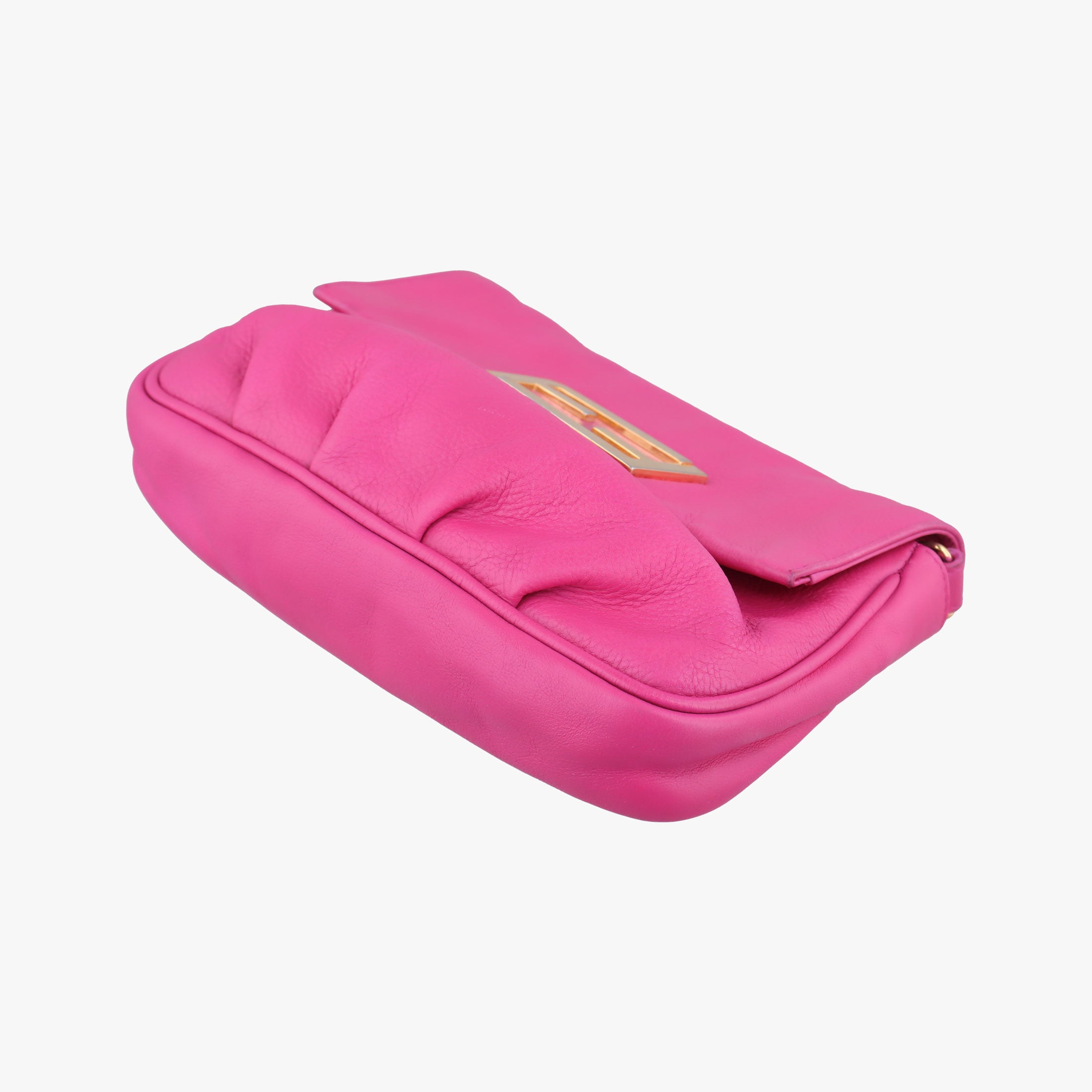 Secondhand Fendi Fendista Pochette Rose Leather 8M0276 shoulderbag | stylenewstar