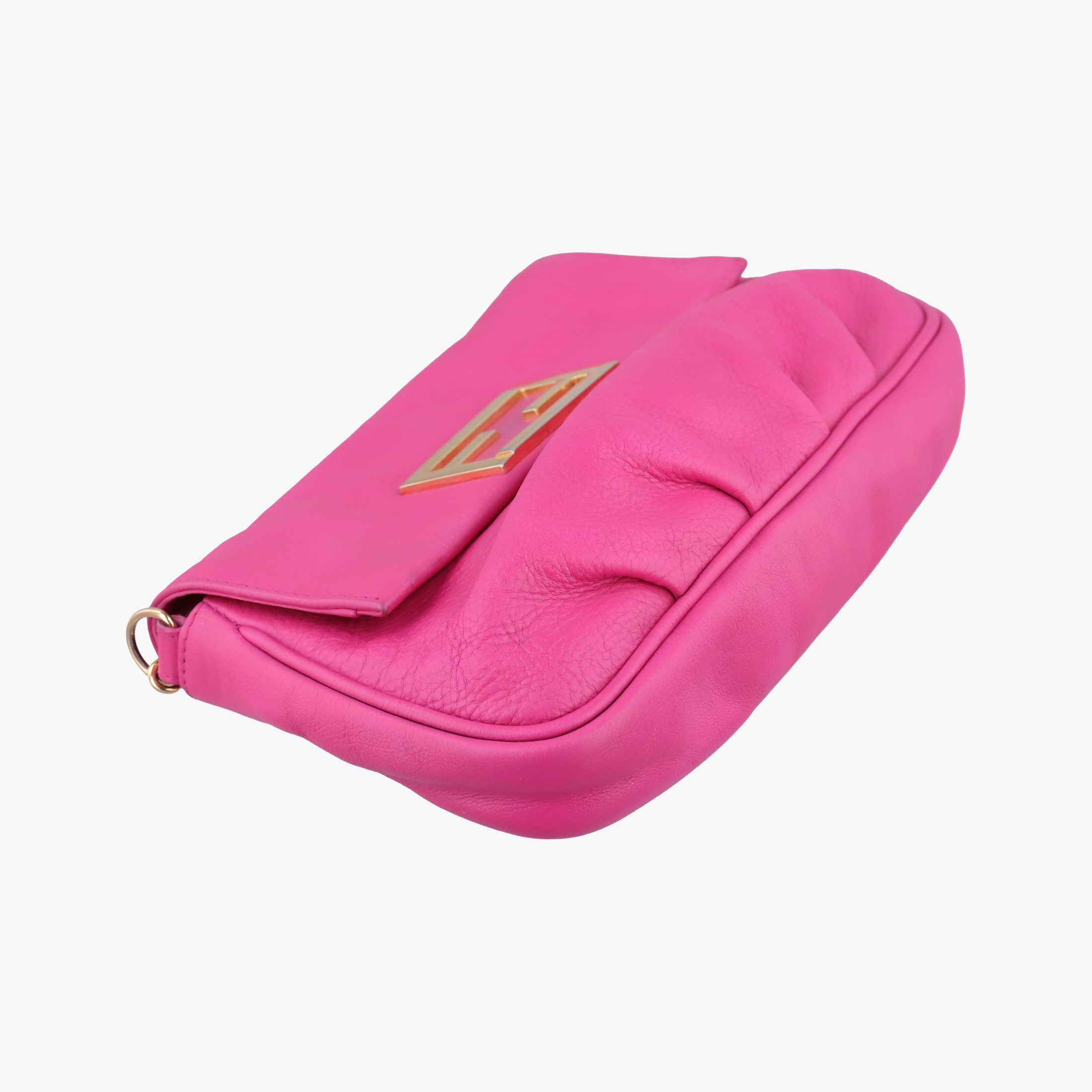 Secondhand Fendi Fendista Pochette Rose Leather 8M0276 shoulderbag | stylenewstar