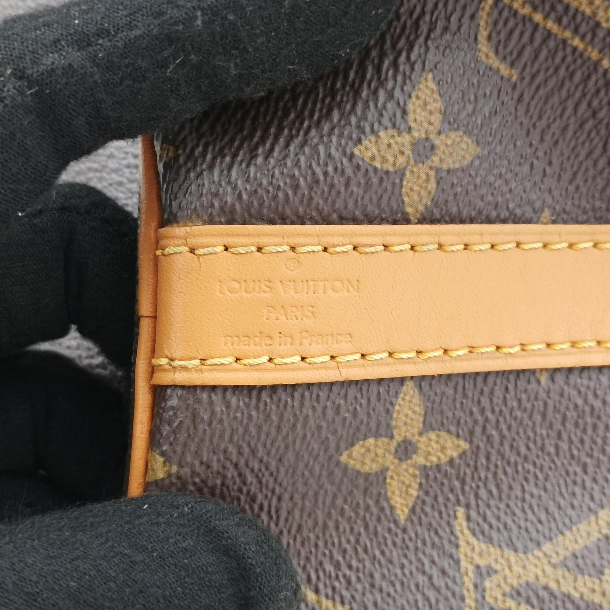 Pre-owned Louis Vuitton Speedy 25 brown Monogram Canvas M41113 shoulderbag | stylenewstar