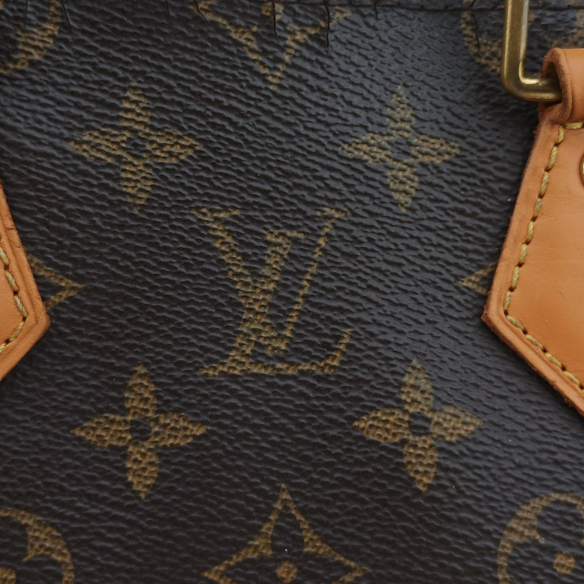 Pre-owned Louis Vuitton Speedy 25 brown Monogram Canvas M41113 shoulderbag | stylenewstar