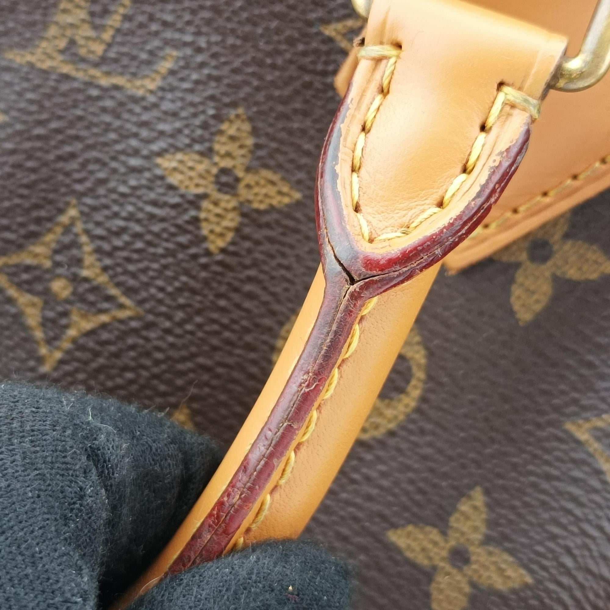 Pre-owned Louis Vuitton Speedy 25 brown Monogram Canvas M41113 shoulderbag | stylenewstar