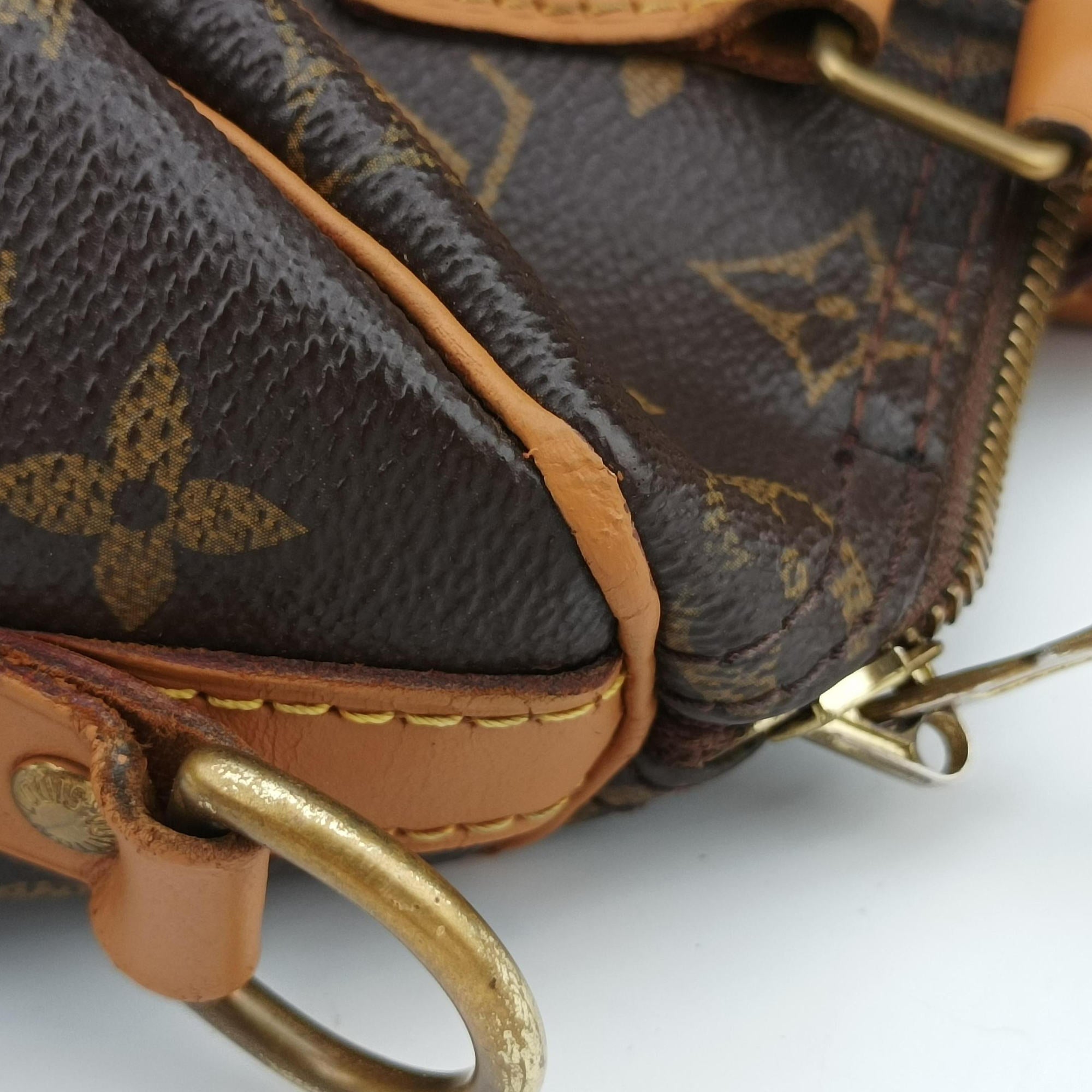 Pre-owned Louis Vuitton Speedy 25 brown Monogram Canvas M41113 shoulderbag | stylenewstar